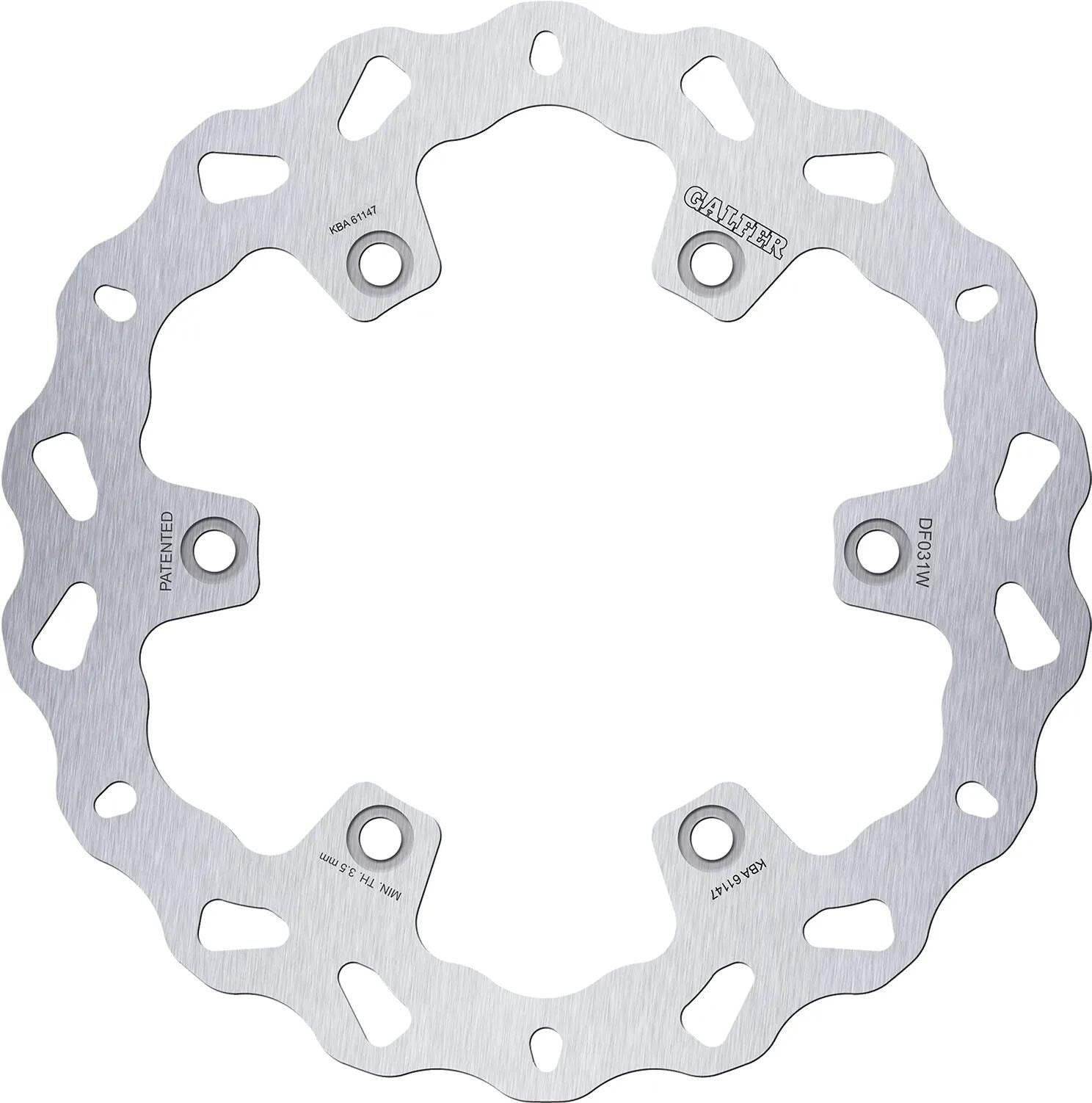 Disque de frein de golf Galfer df031 rotors de frein starr