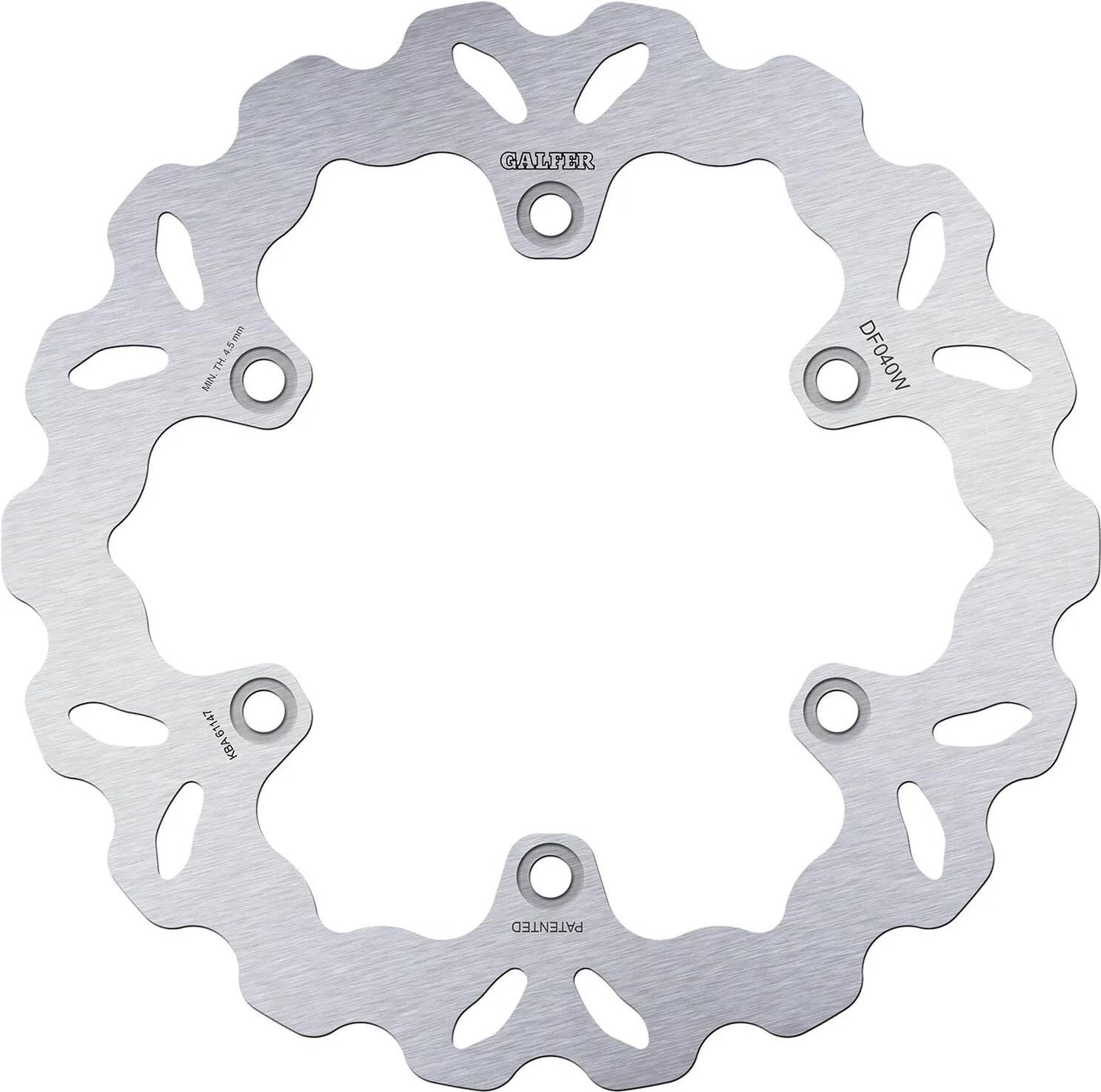 Disque de frein de golf Galfer df040 rotors de frein starr