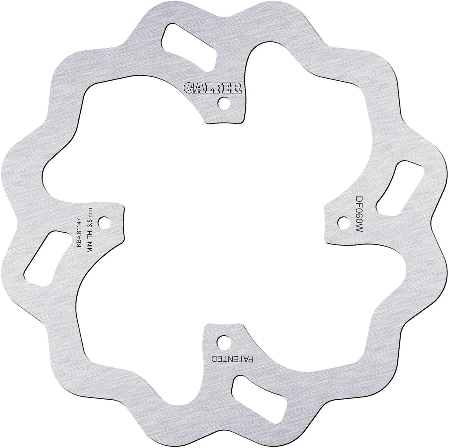 Disque de frein Galfer df060 rotors de frein starr r90r