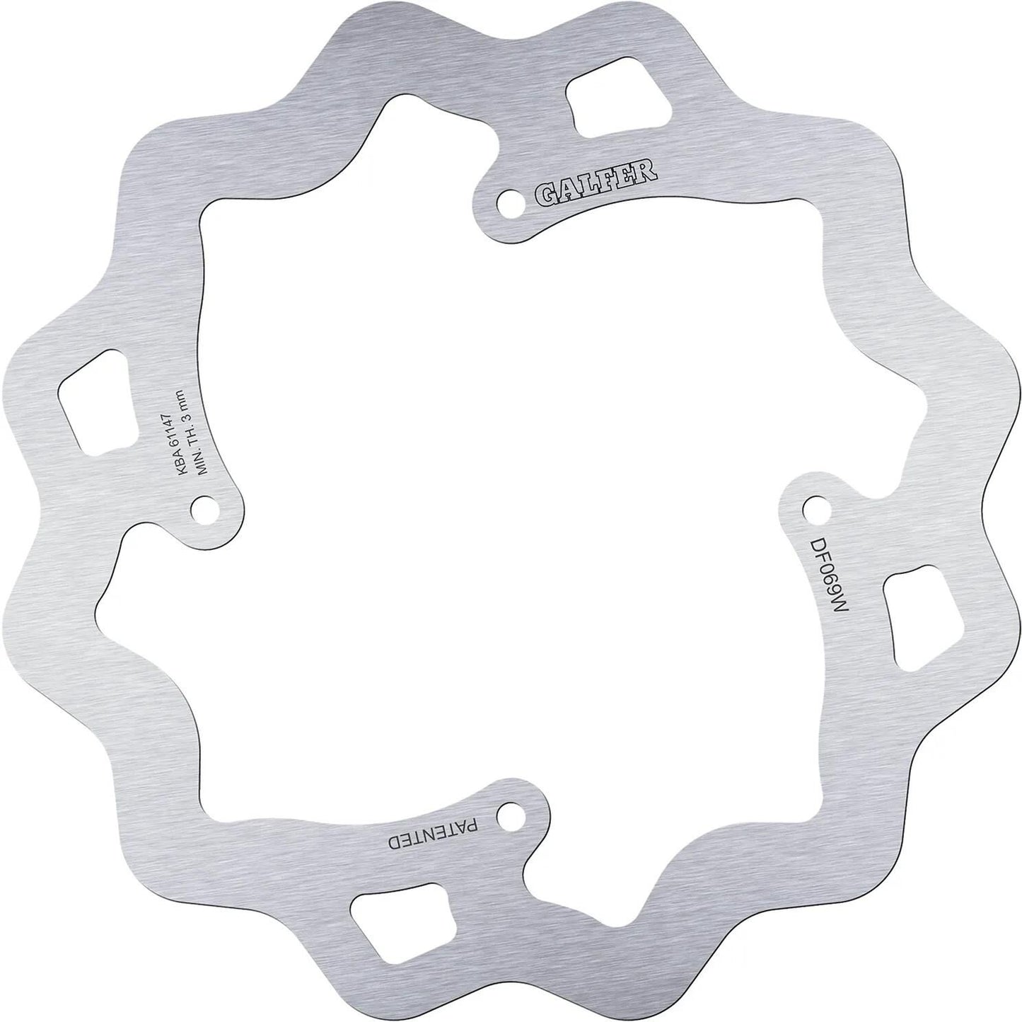 Disque de frein Galfer wave df069 rotors de frein starr