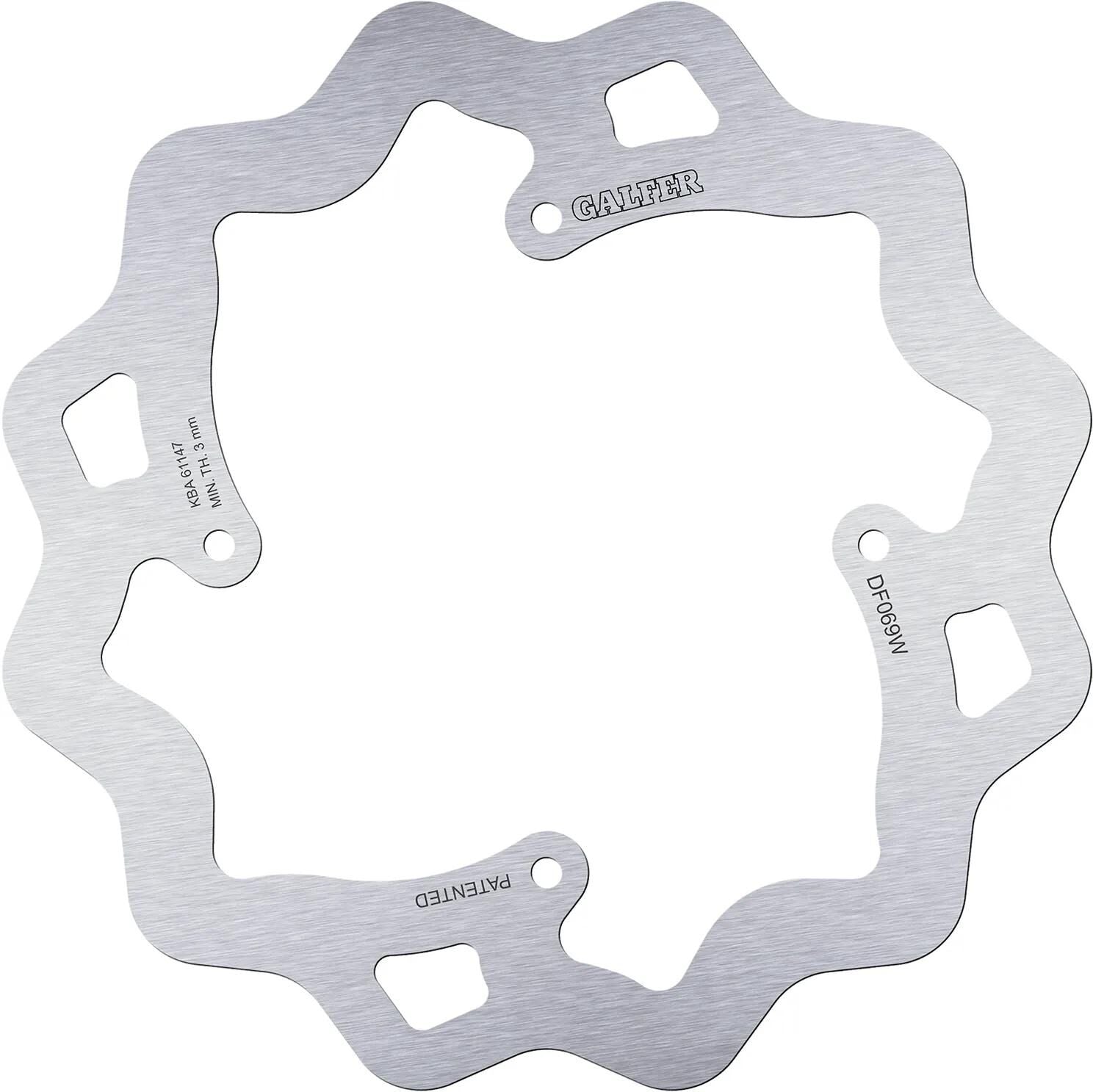 Disque de frein Galfer wave df069 rotors de frein starr