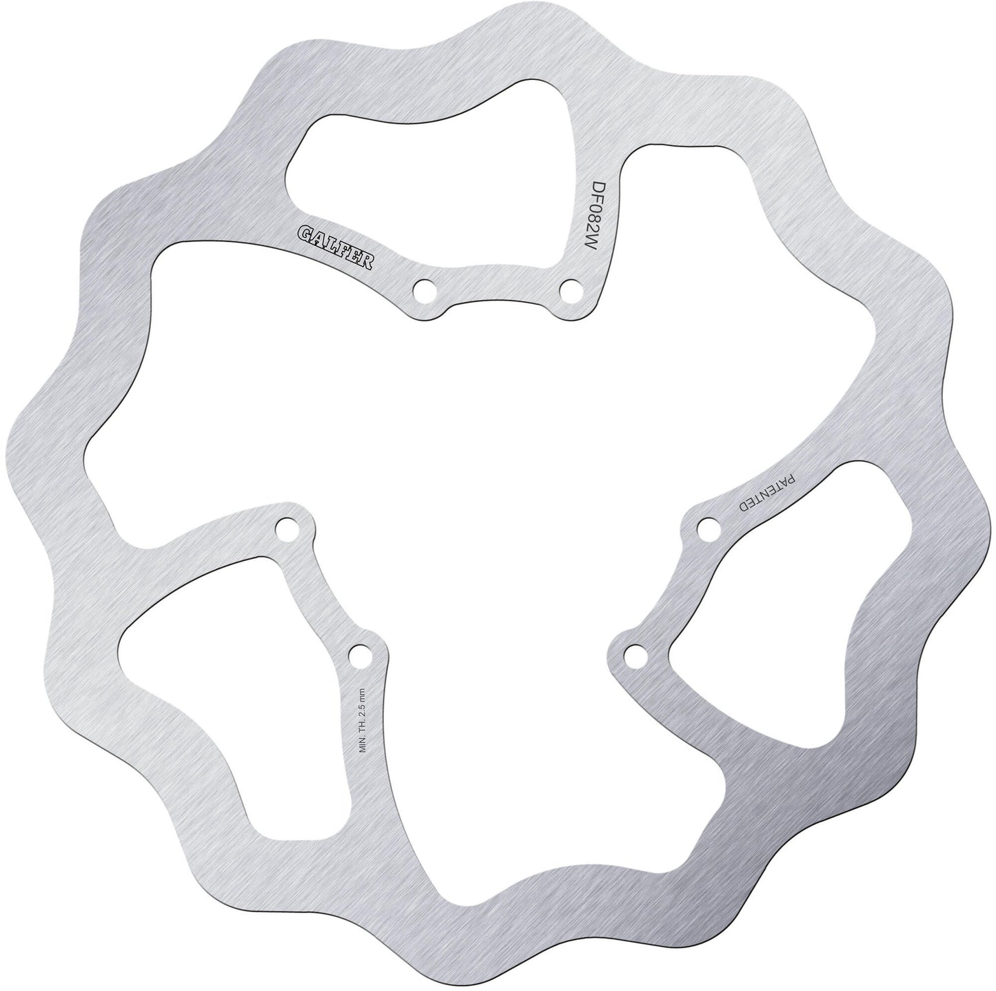 Galfer disque de frein df082 rotor ondulé df082 type w tout-terrain rigide