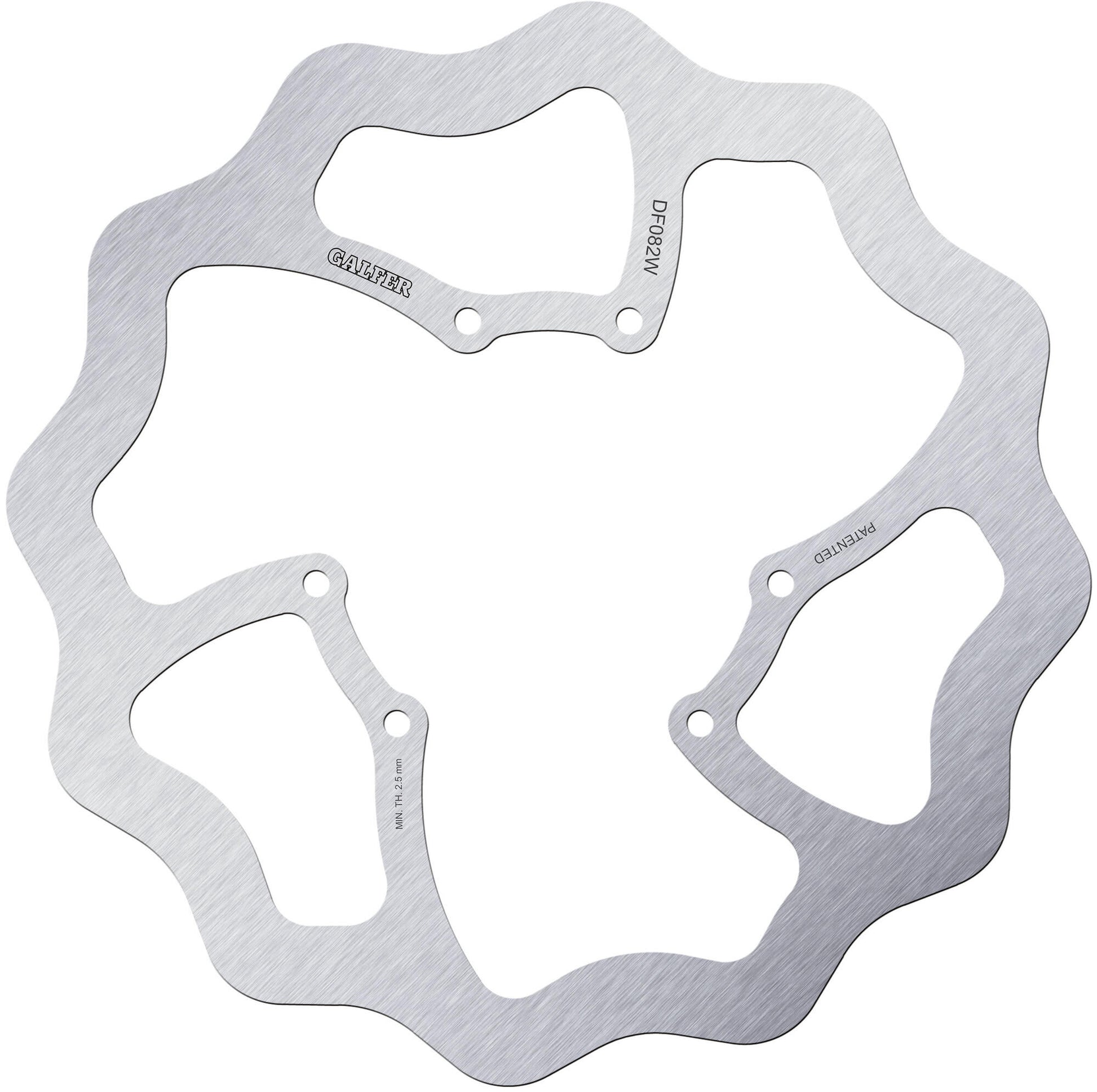 Galfer disque de frein df082 rotor ondulé df082 type w tout-terrain rigide