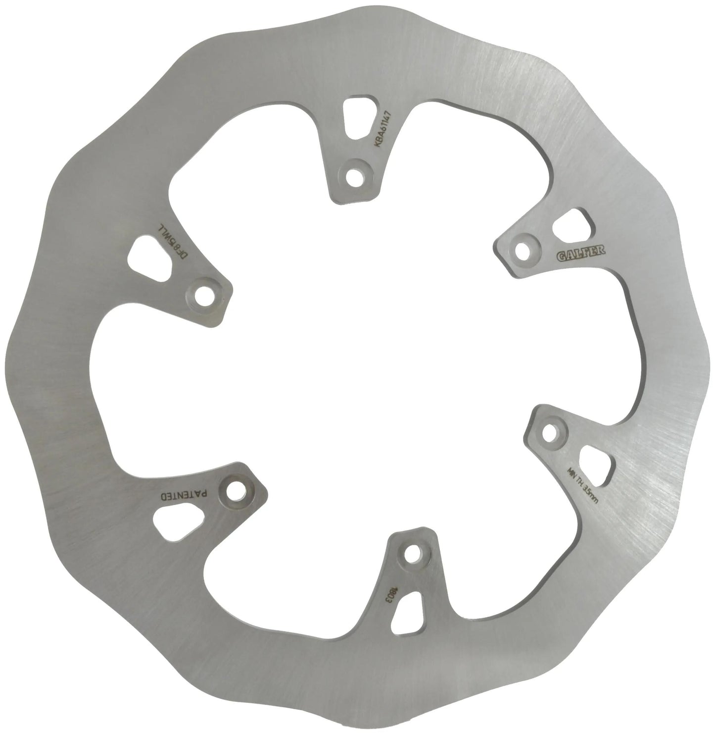 Disque de frein Galfer wave df069 rotors de frein starr boueux