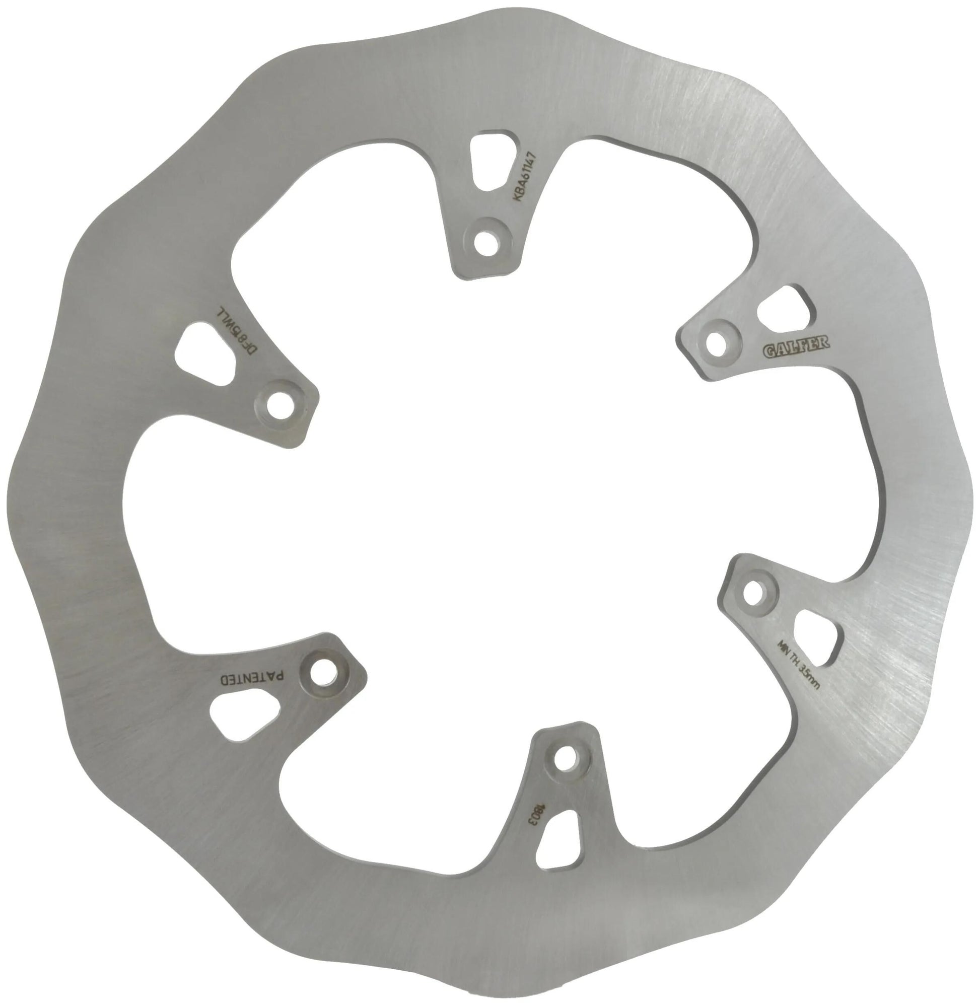 Disque de frein Galfer wave df069 rotors de frein starr boueux