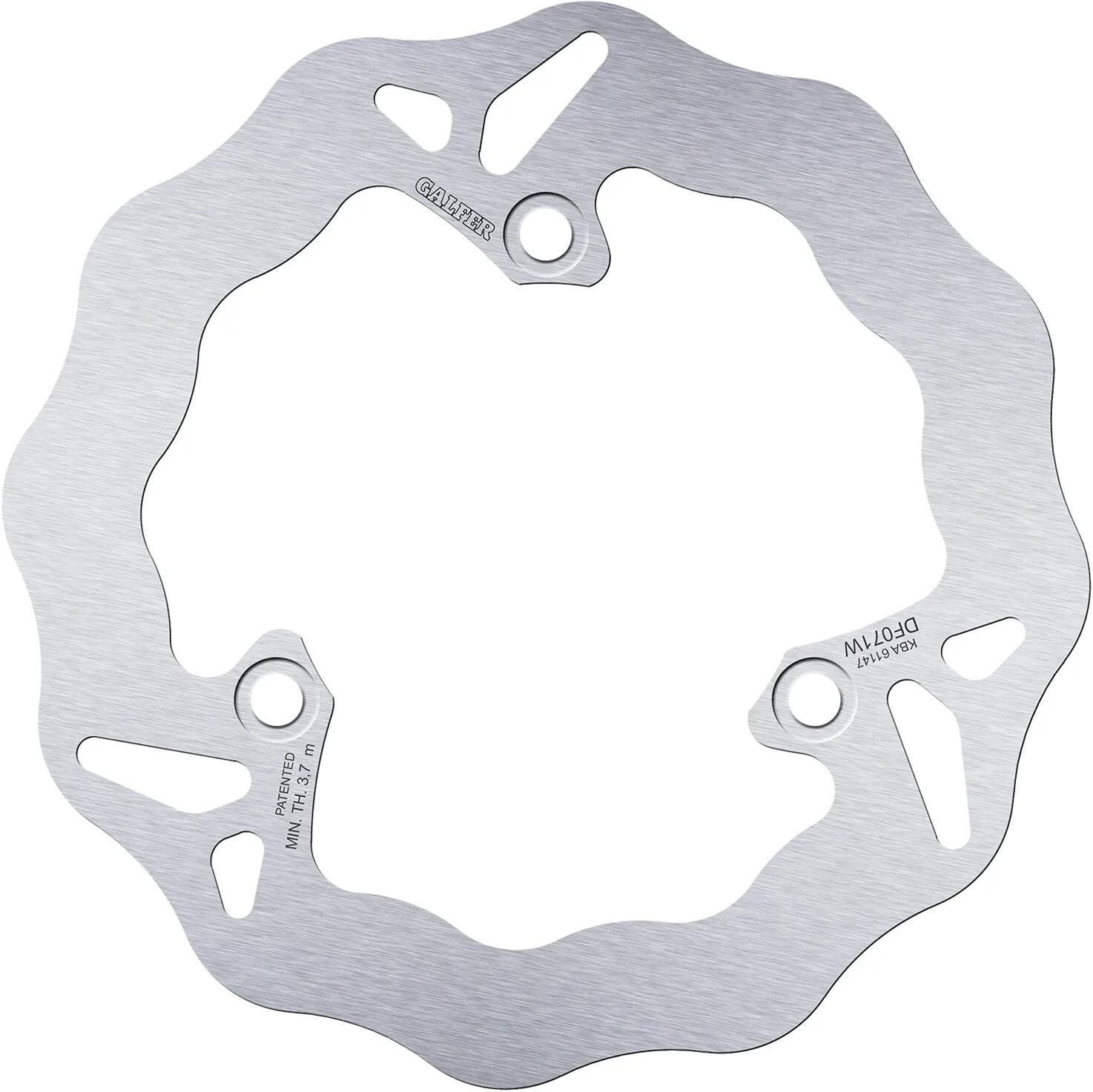 Galfer wave disque de frein df071 rotor df071 type w rigide