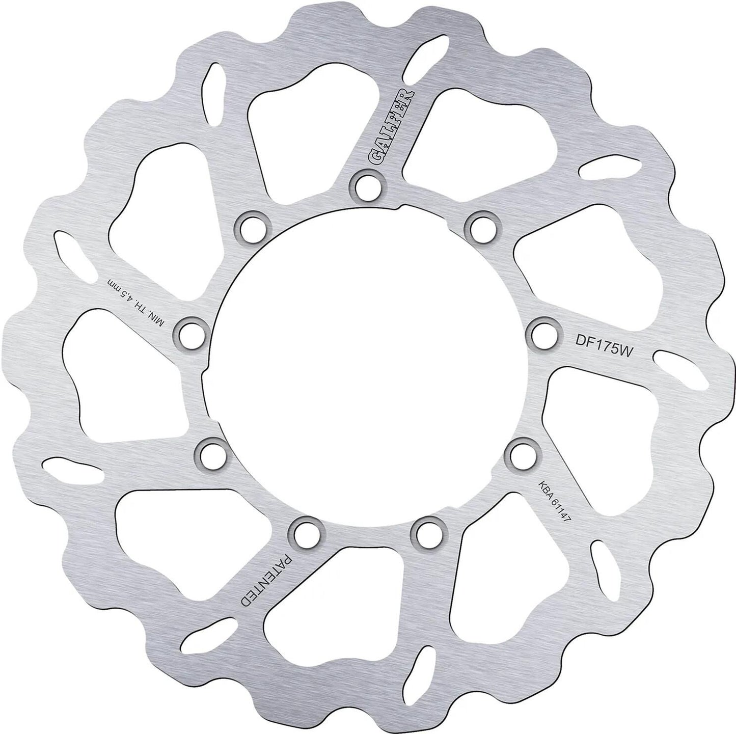 Galfer wave disque de frein df175 rotor df175 type w rigide