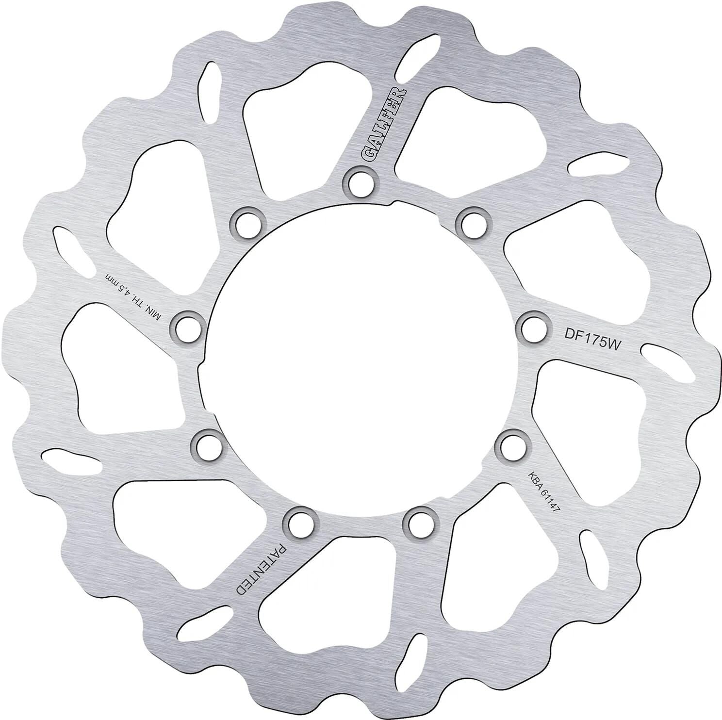 Galfer wave disque de frein df175 rotor df175 type w rigide