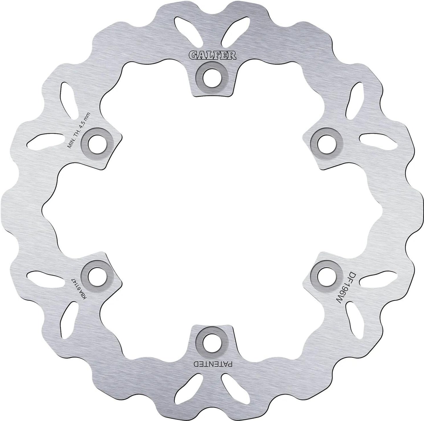 Disque de frein de golf Galfer df196 rotors de frein starr