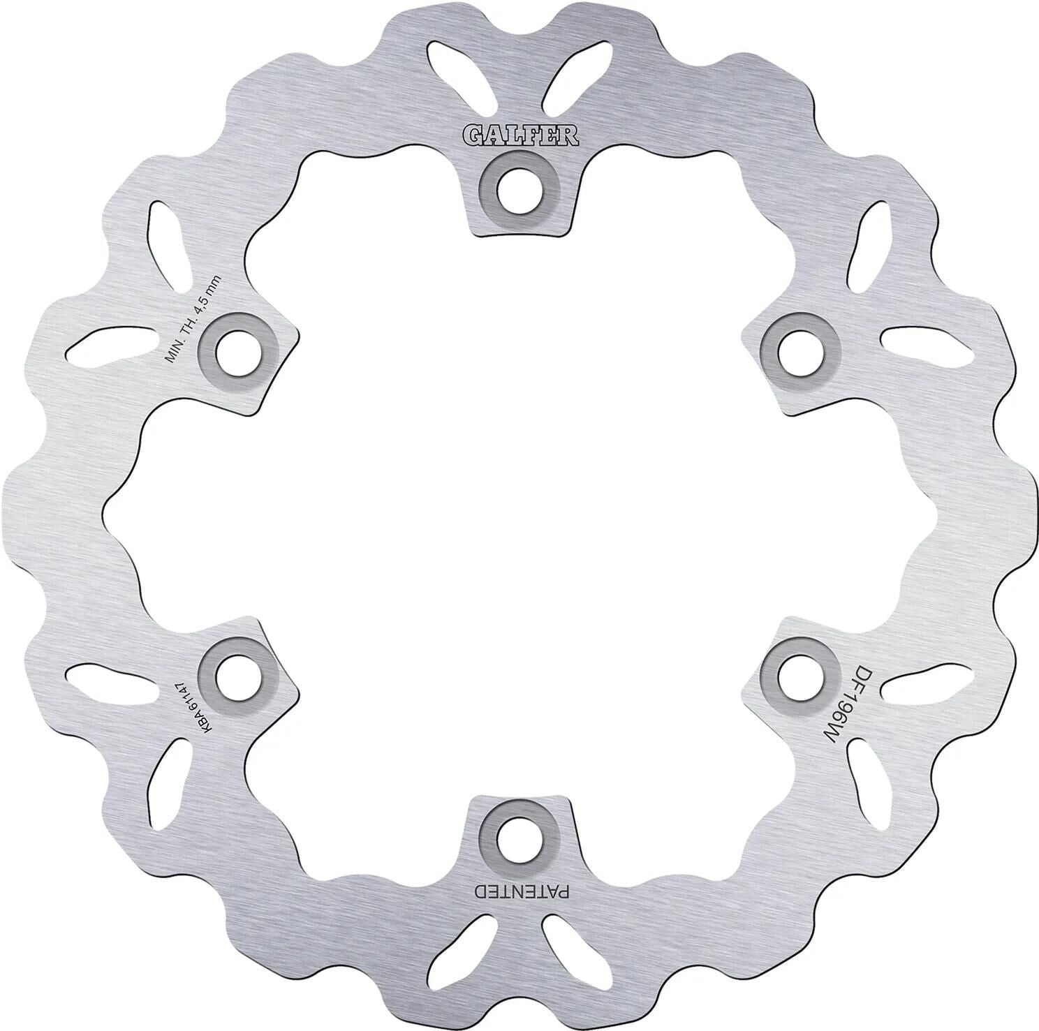 Disque de frein de golf Galfer df196 rotors de frein starr