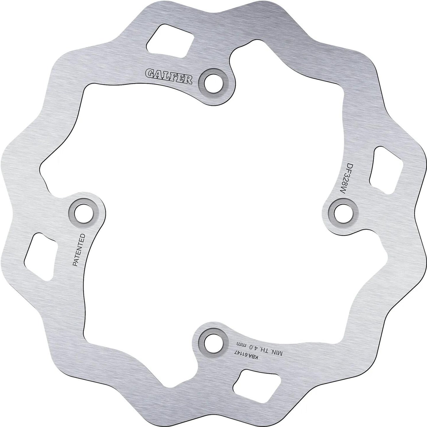 Galfer wave disque de frein df328 rotor df328 type w rigide
