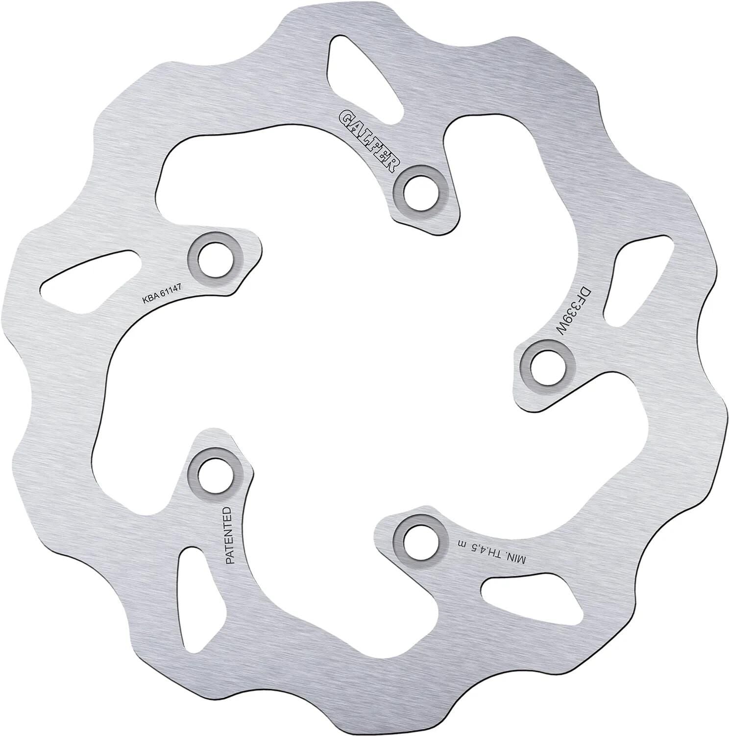 Disque de frein Galfer wave df339 rotor df339 type w rigide