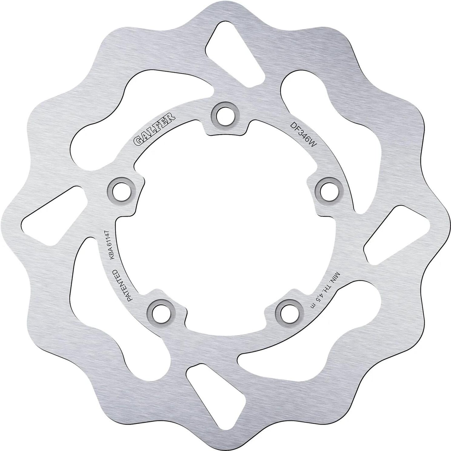 Disque de frein Galfer wave df346 rotor df346 type w rigide