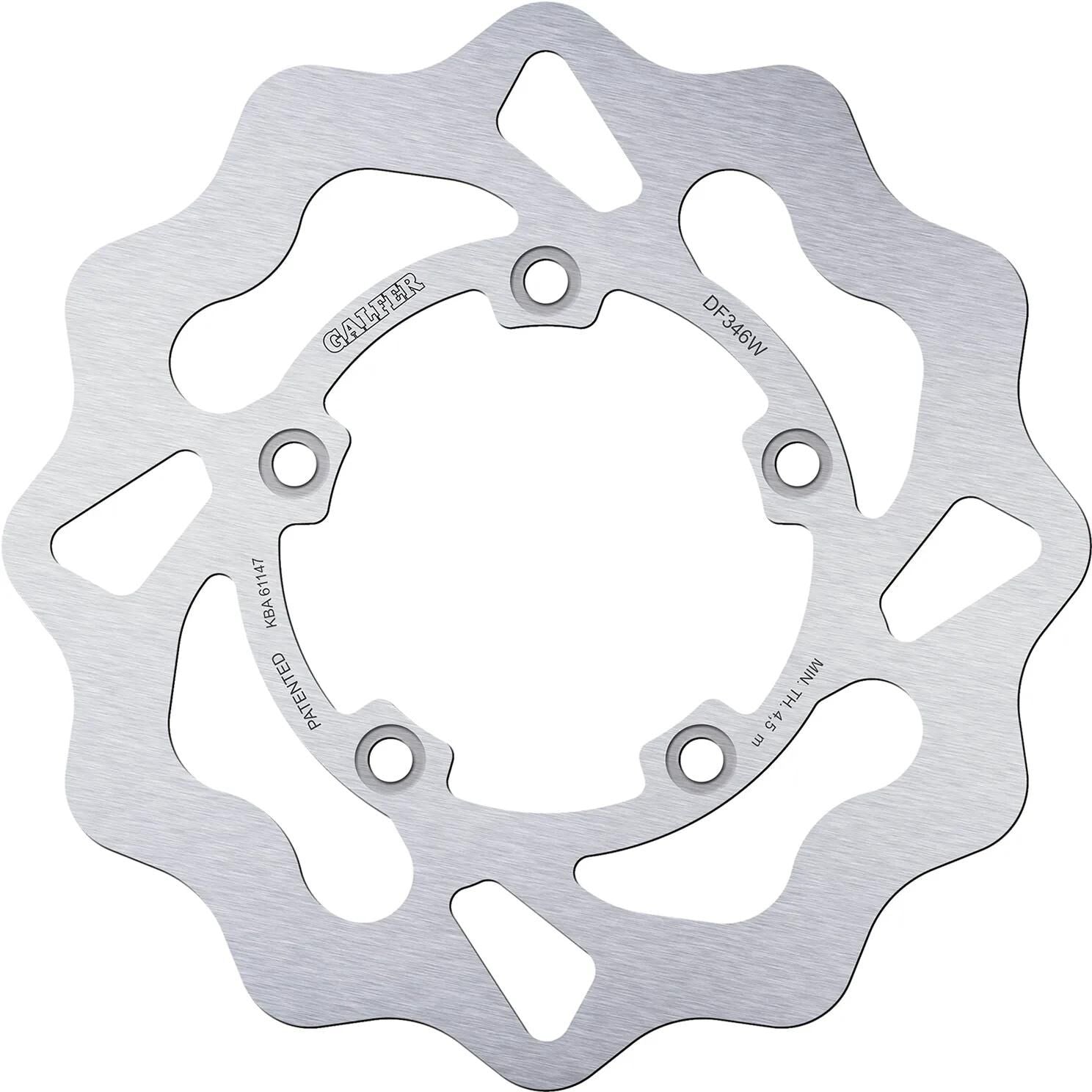 Disque de frein Galfer wave df346 rotor df346 type w rigide