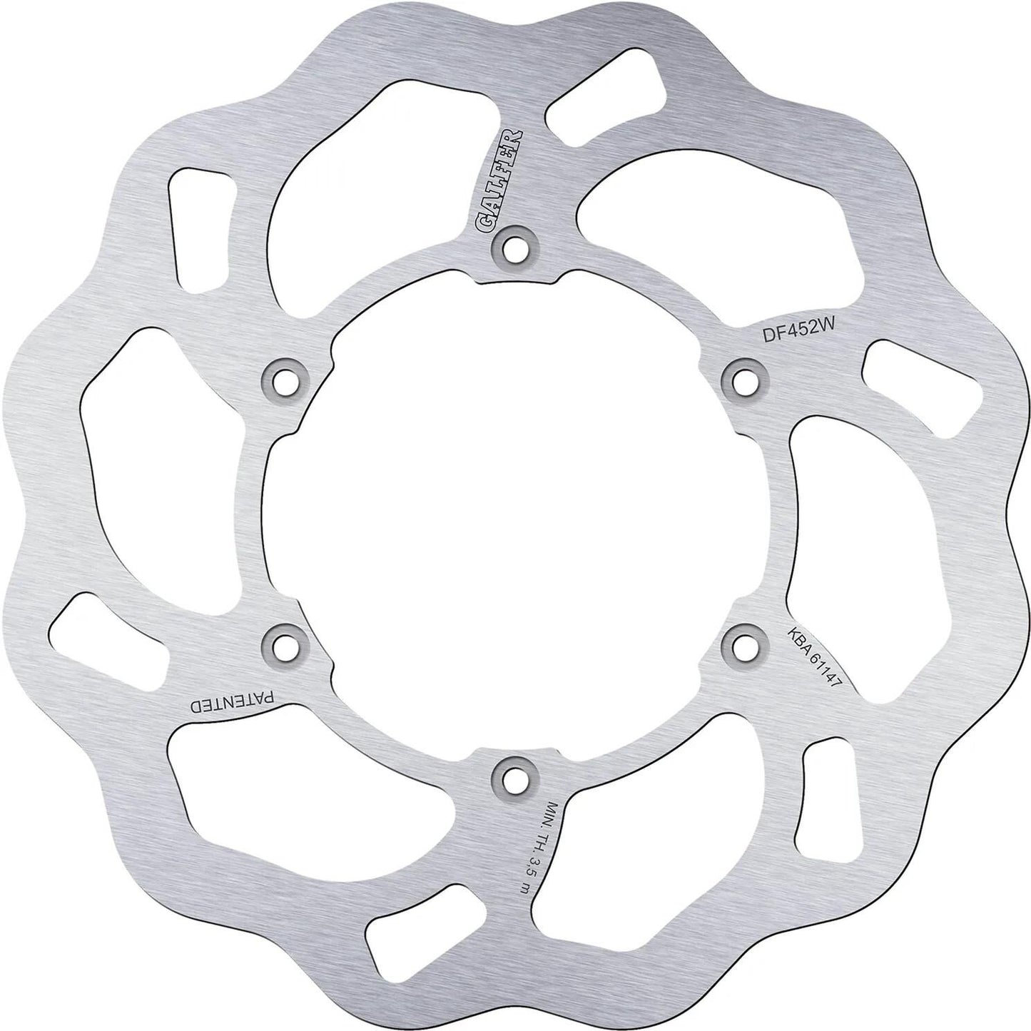 Disque de frein de golf Galfer df452 rotors de frein starr r90r
