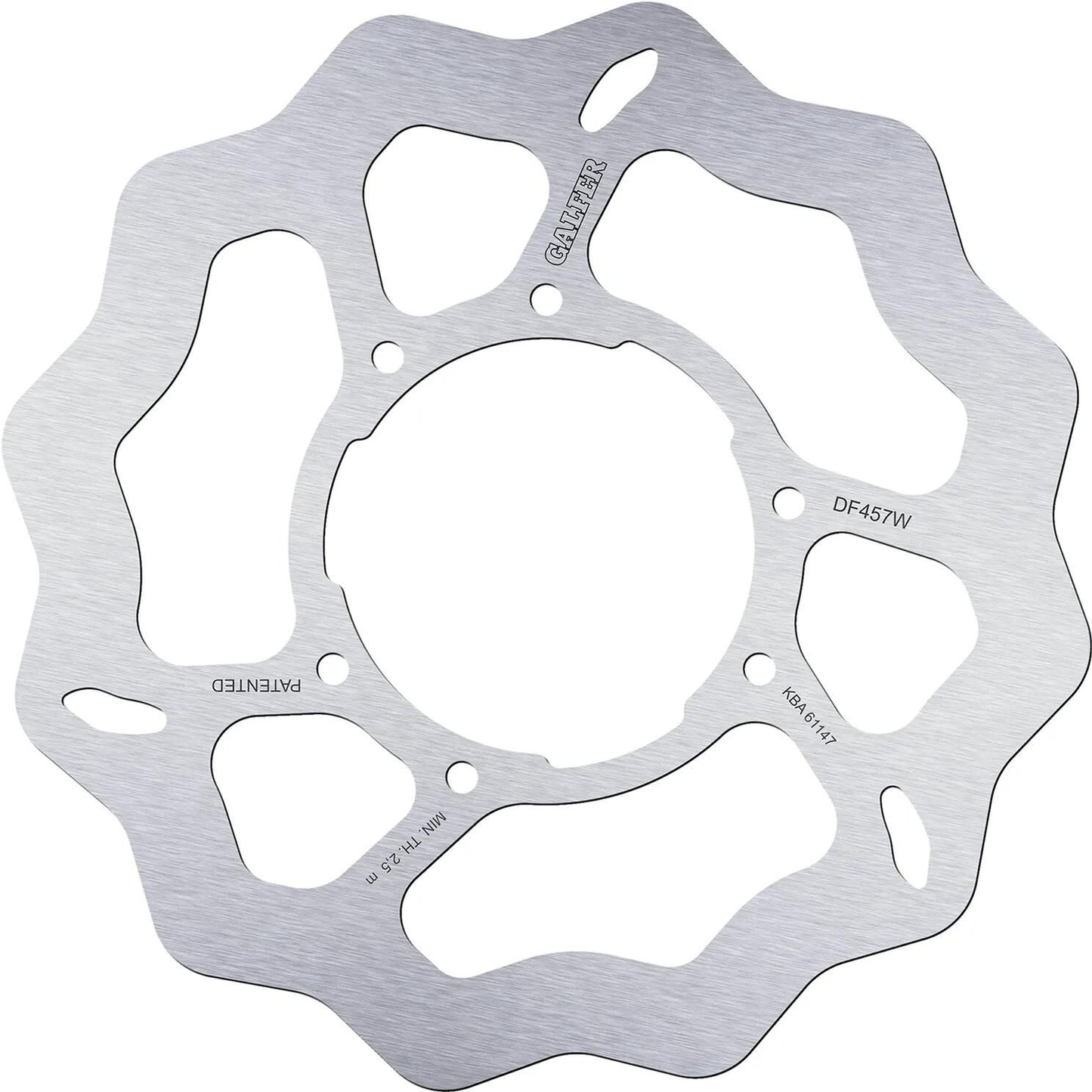 Disque de frein Galfer wave df457 rotor df457 type w rigide