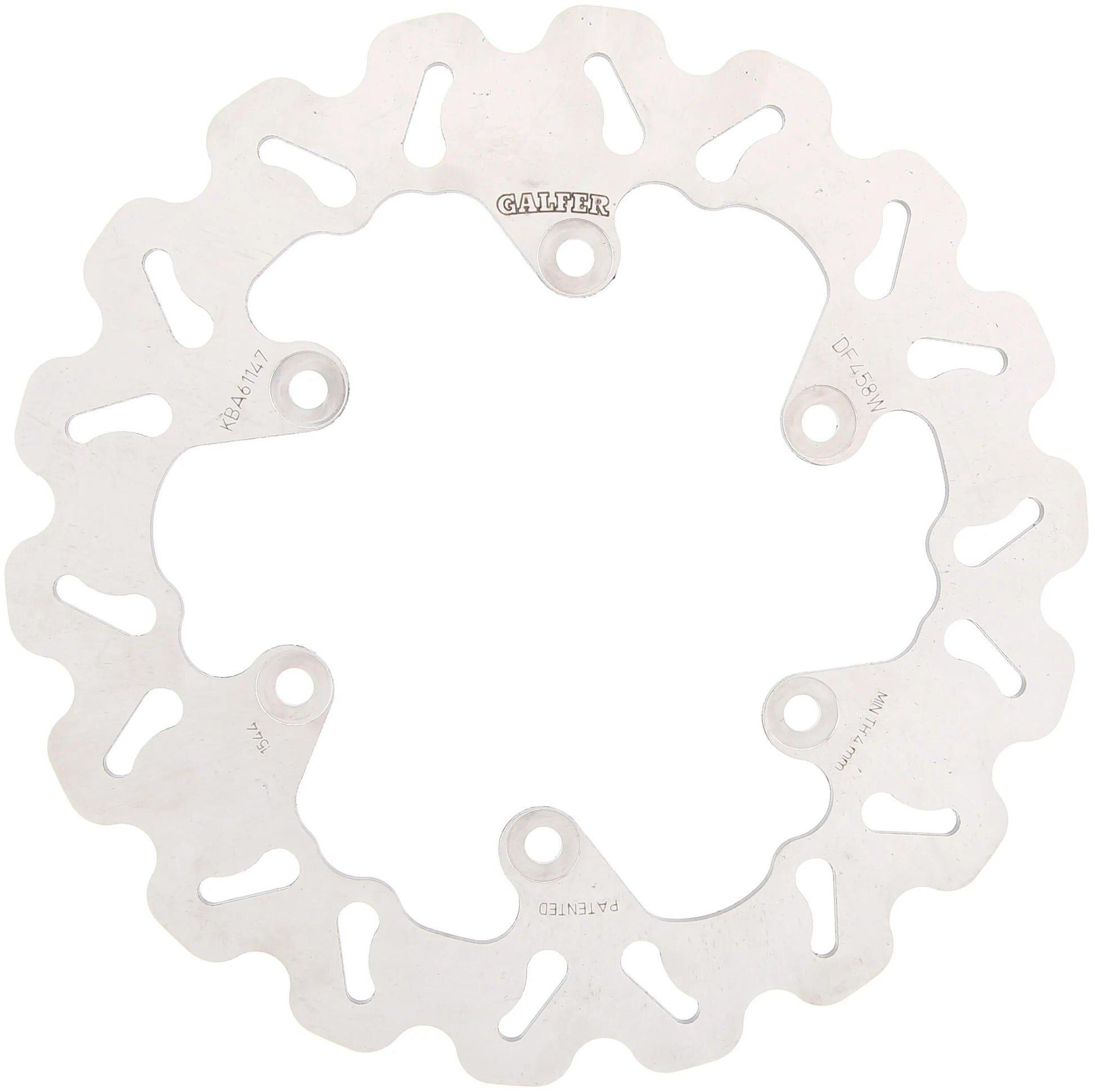 Disque de frein Galfer wave df458 rotor df458 type w rigide