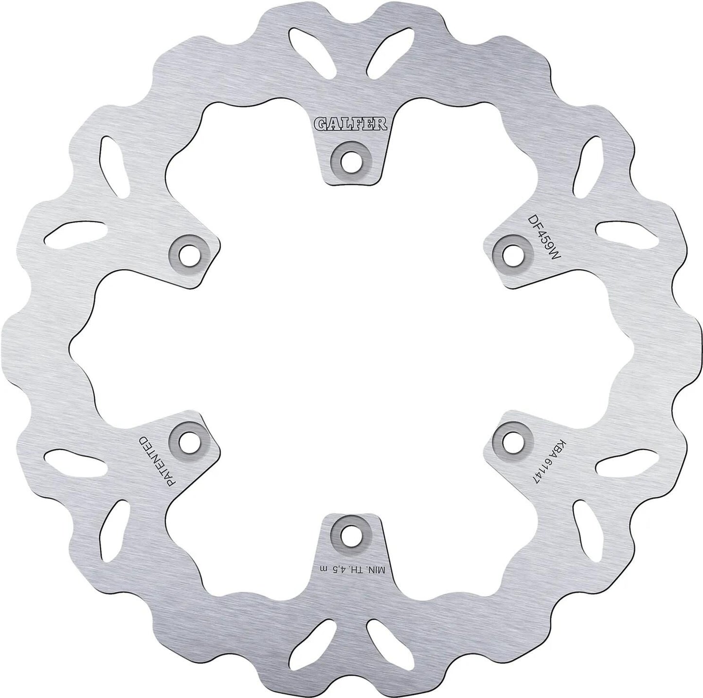 Disque de frein Galfer wave df459 rotor df459 type w rigide