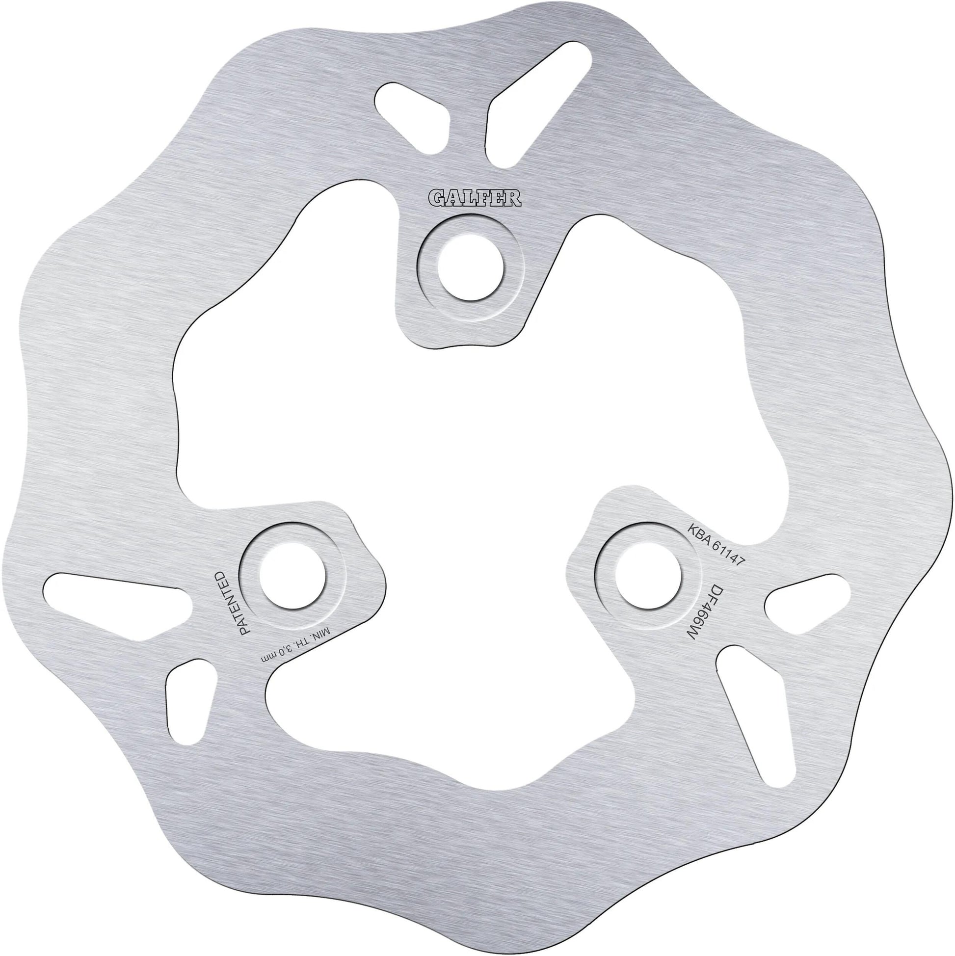 Galfer disque de frein df466 rotor df466 type w rigide
