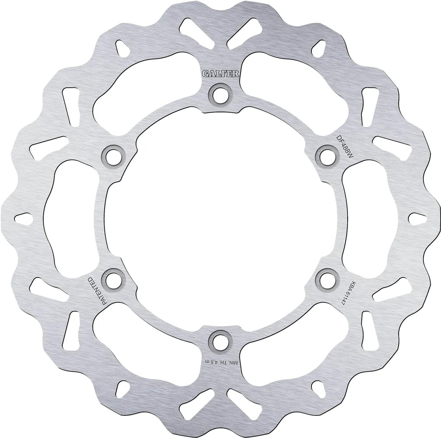 Galfer wave disque de frein df488 rotor df488 type w rigide