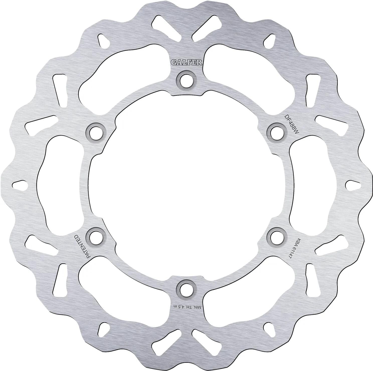 Galfer wave disque de frein df488 rotor df488 type w rigide