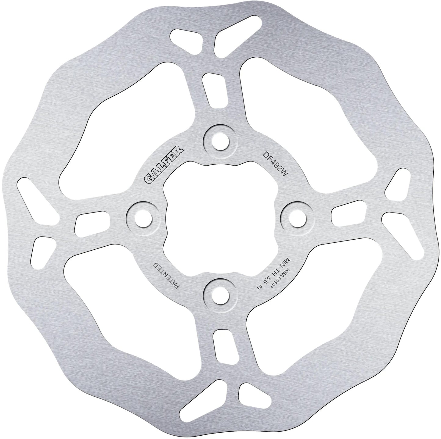 Galfer disque de frein df492 rotor df492 type w rigide