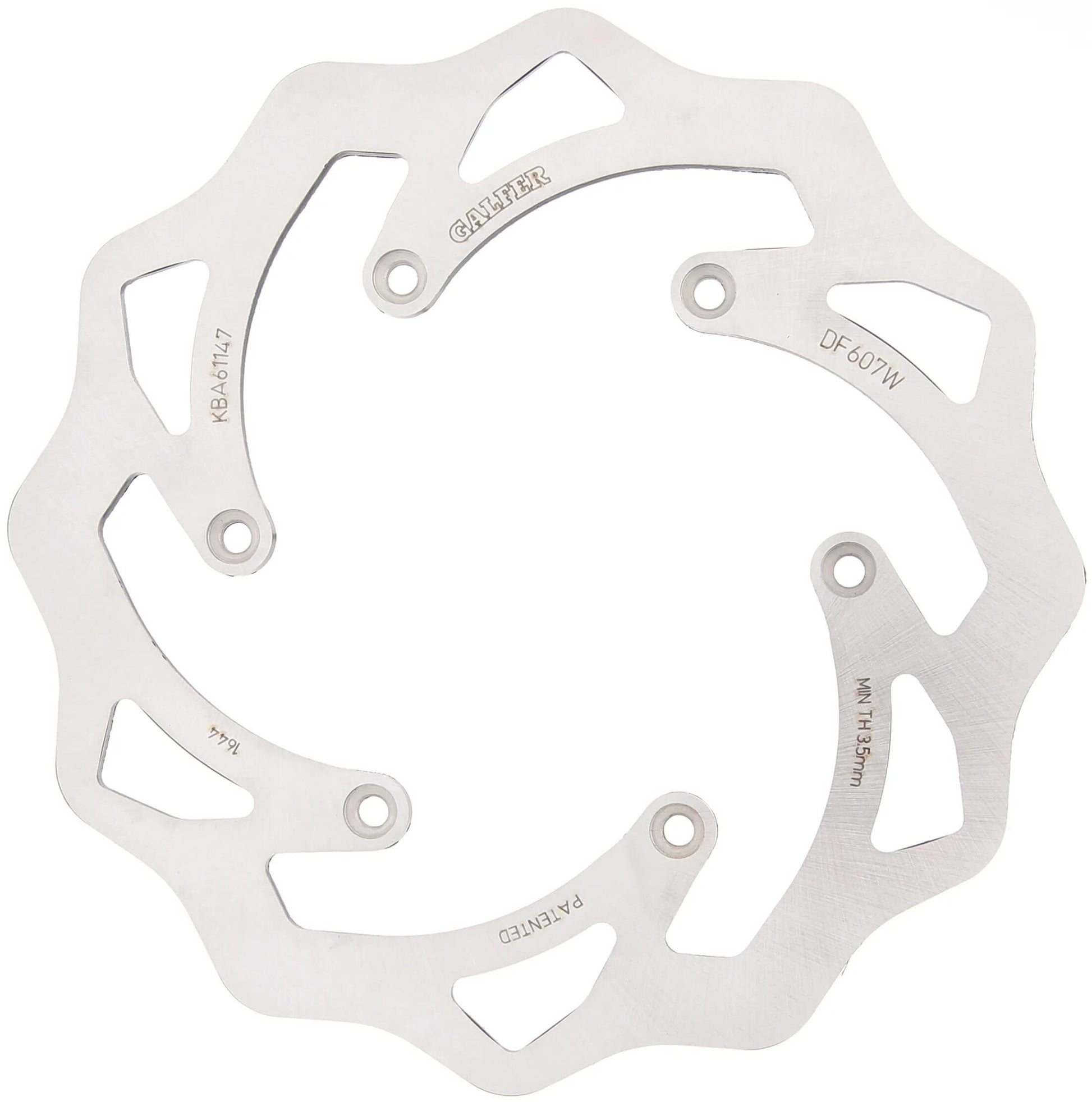 Disque de frein Galfer wave df607 rotor df607 type w tout-terrain rigide
