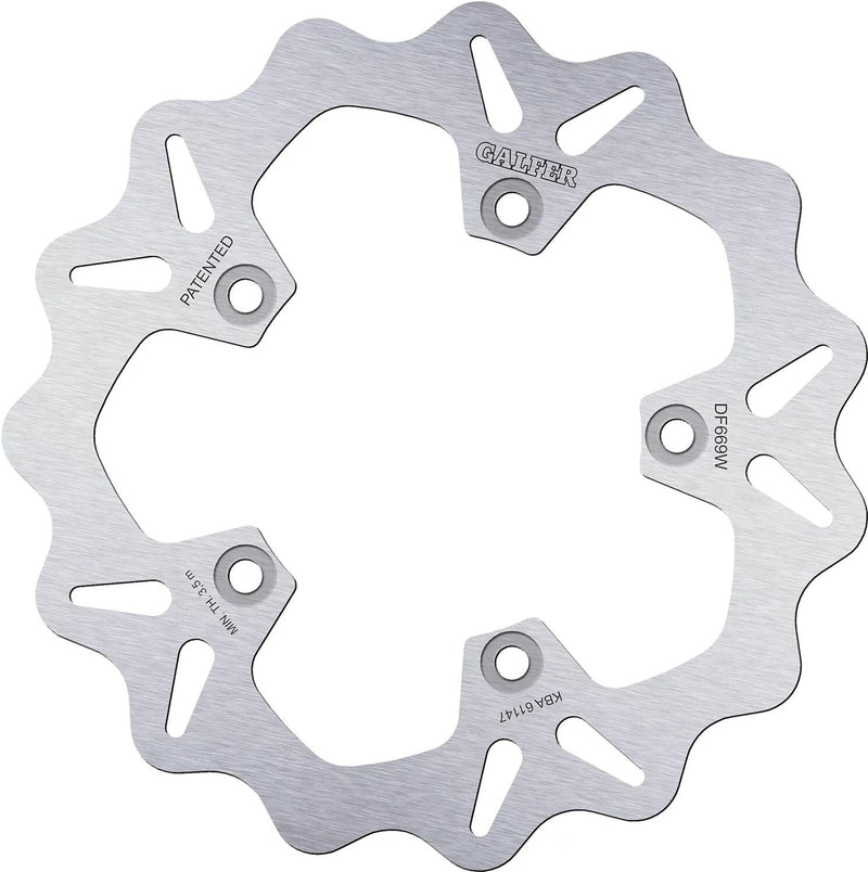 Disque de frein Galfer wave df669 rotor df669 type w rigide