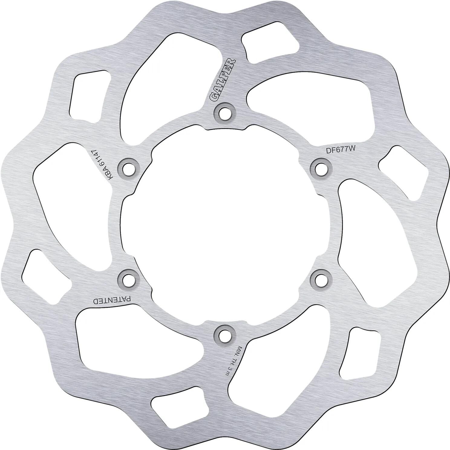 Galfer disque de frein de golf df677 rotor df677 type w tout-terrain rigide