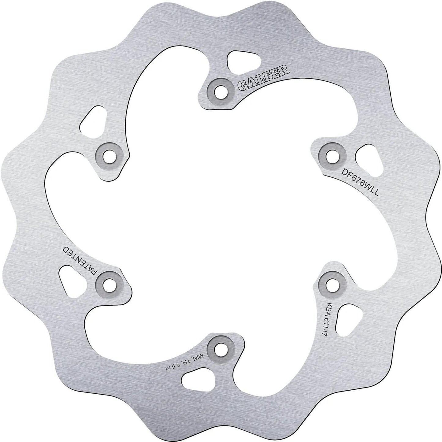 Galfer disque de frein de golf df678 rotor df678 wll tout-terrain rigide boueux