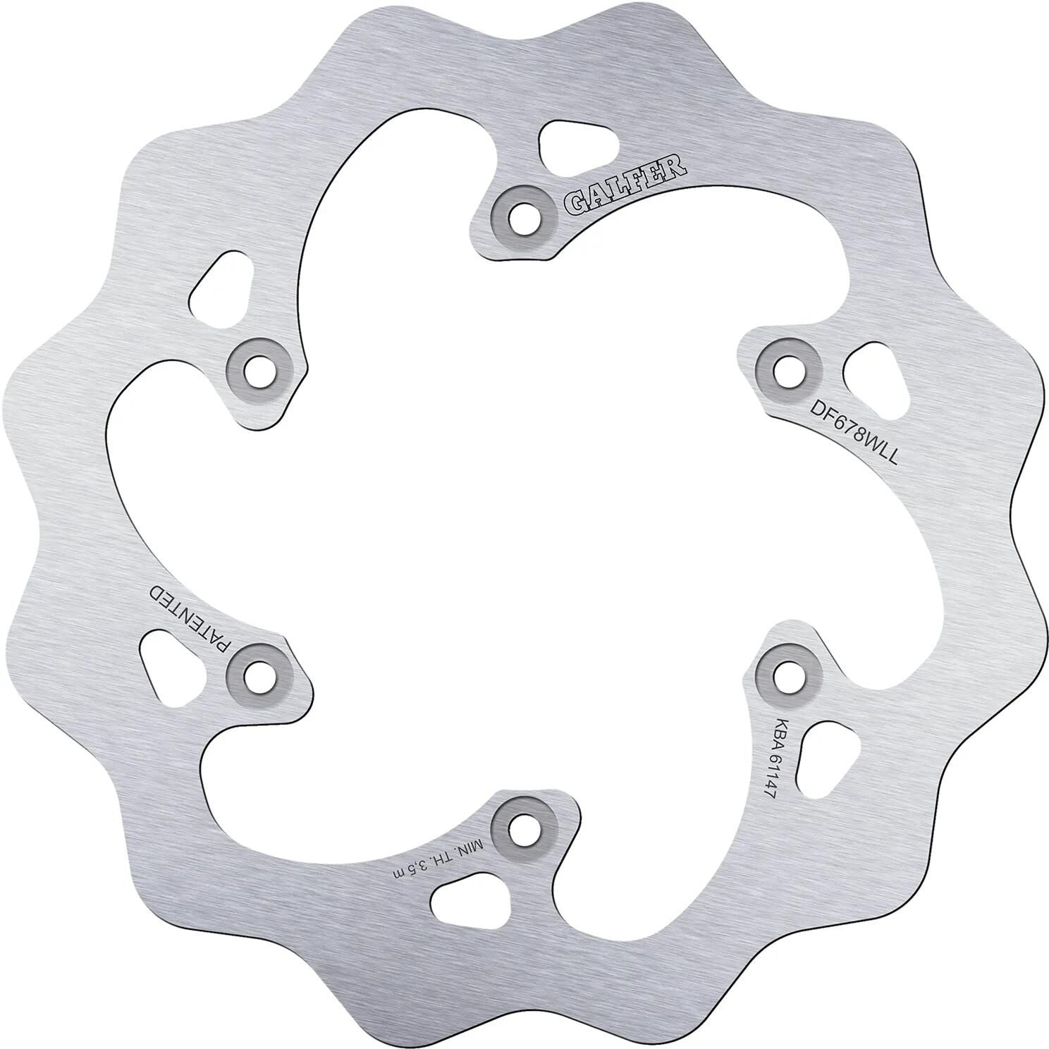 Galfer disque de frein de golf df678 rotor df678 wll tout-terrain rigide boueux