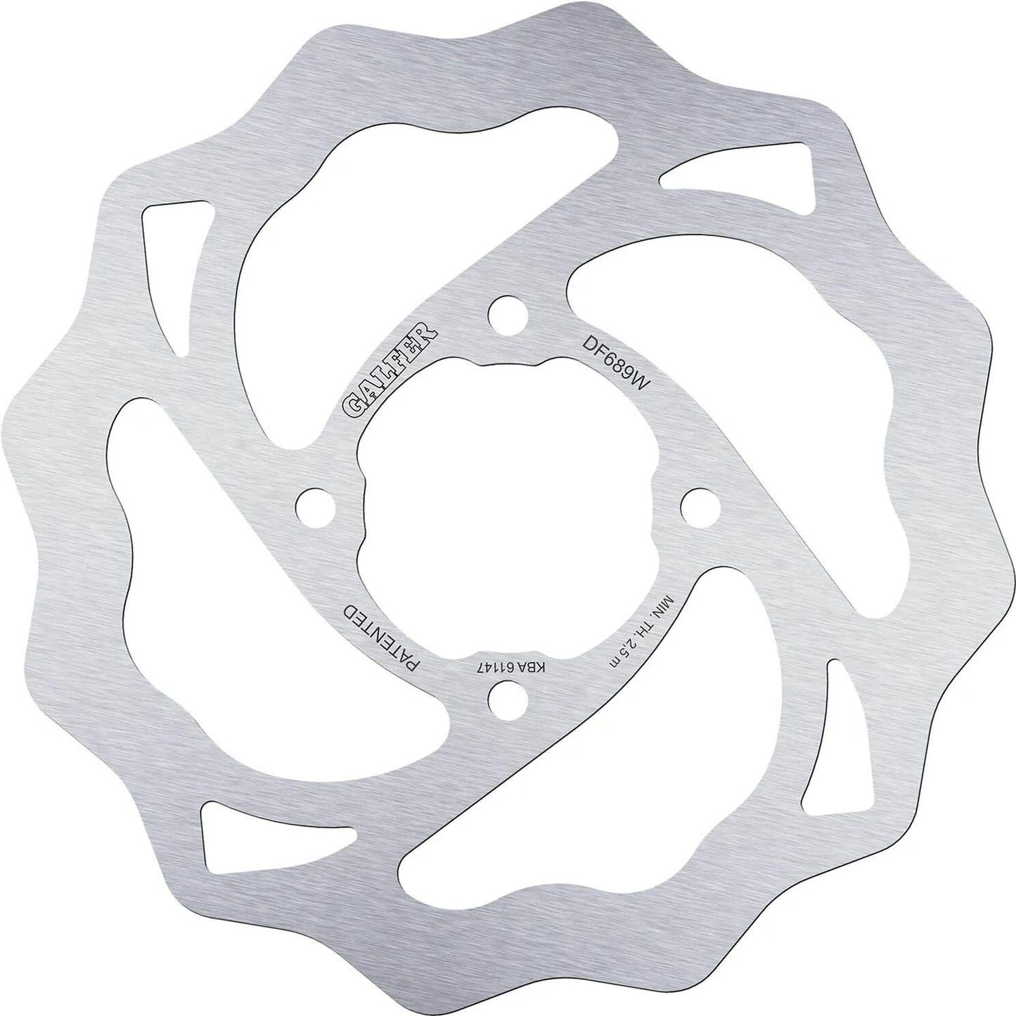 Disque de frein Galfer wave df689 rotor df689 type w tout-terrain rigide