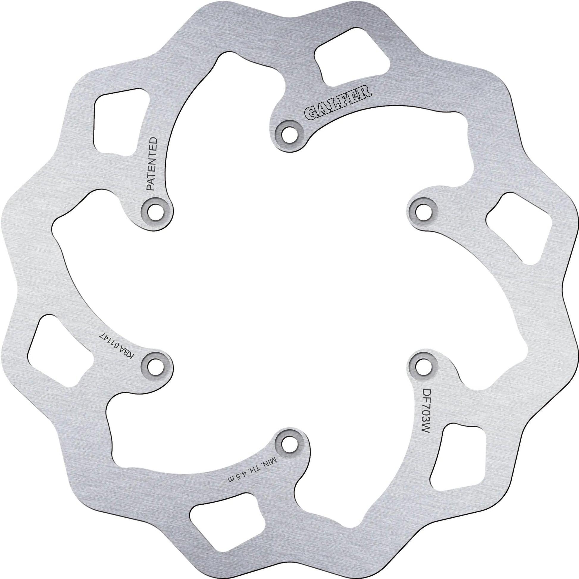 Galfer disque de frein df703 rotor df703 type w rigide