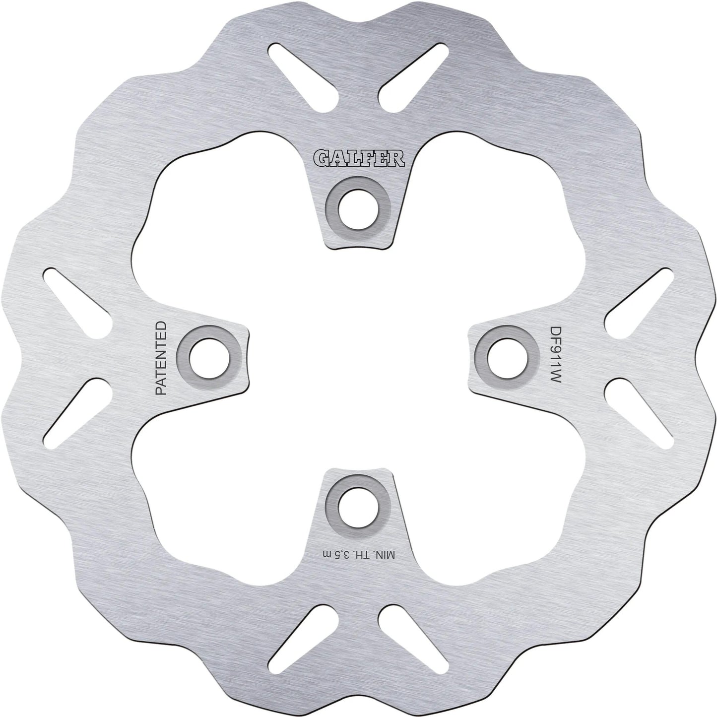 Galfer wave disque de frein df911 rotor df911 type w rigide
