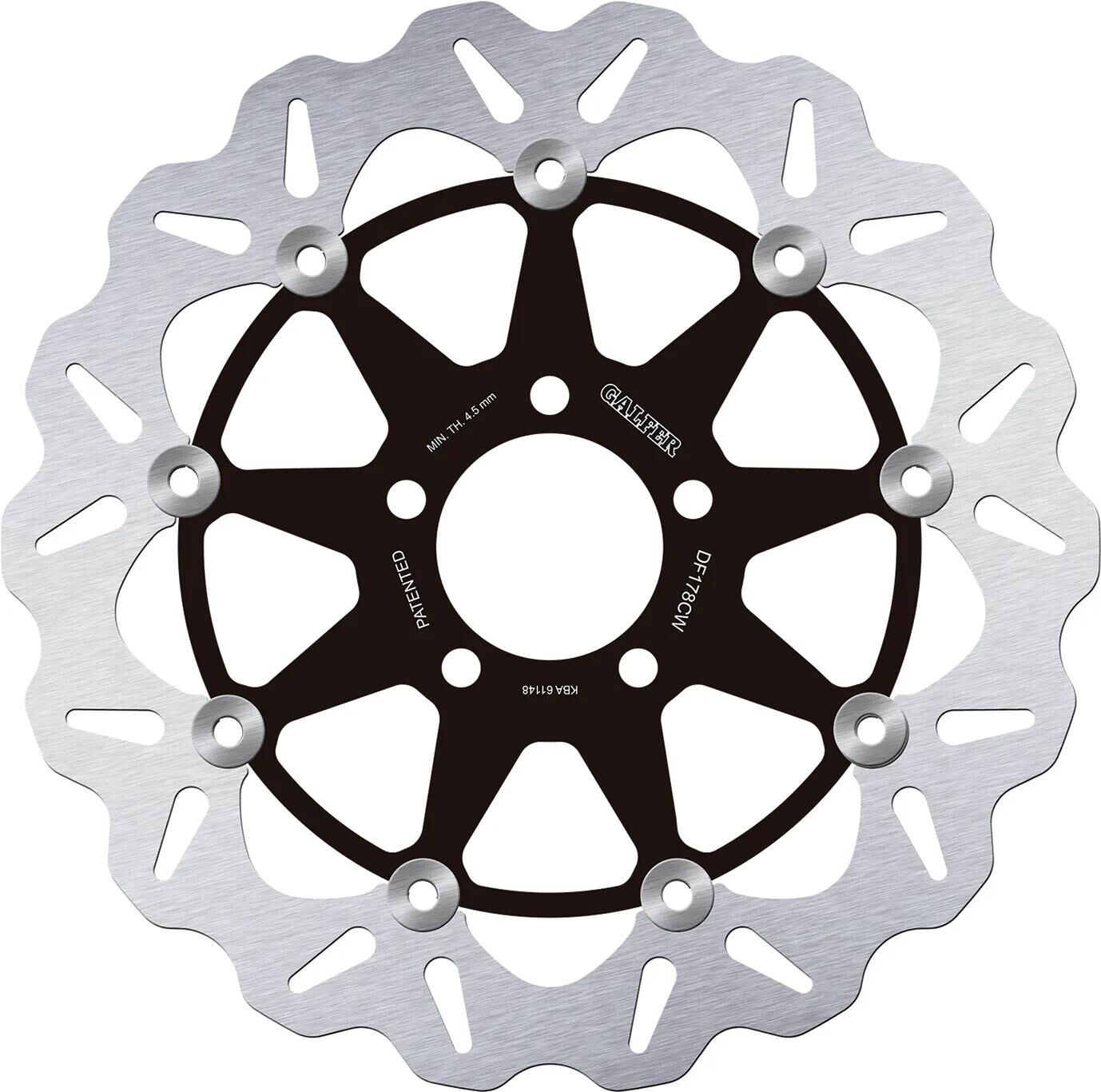 Disque de frein de golf Galfer df178 rotors de frein natation