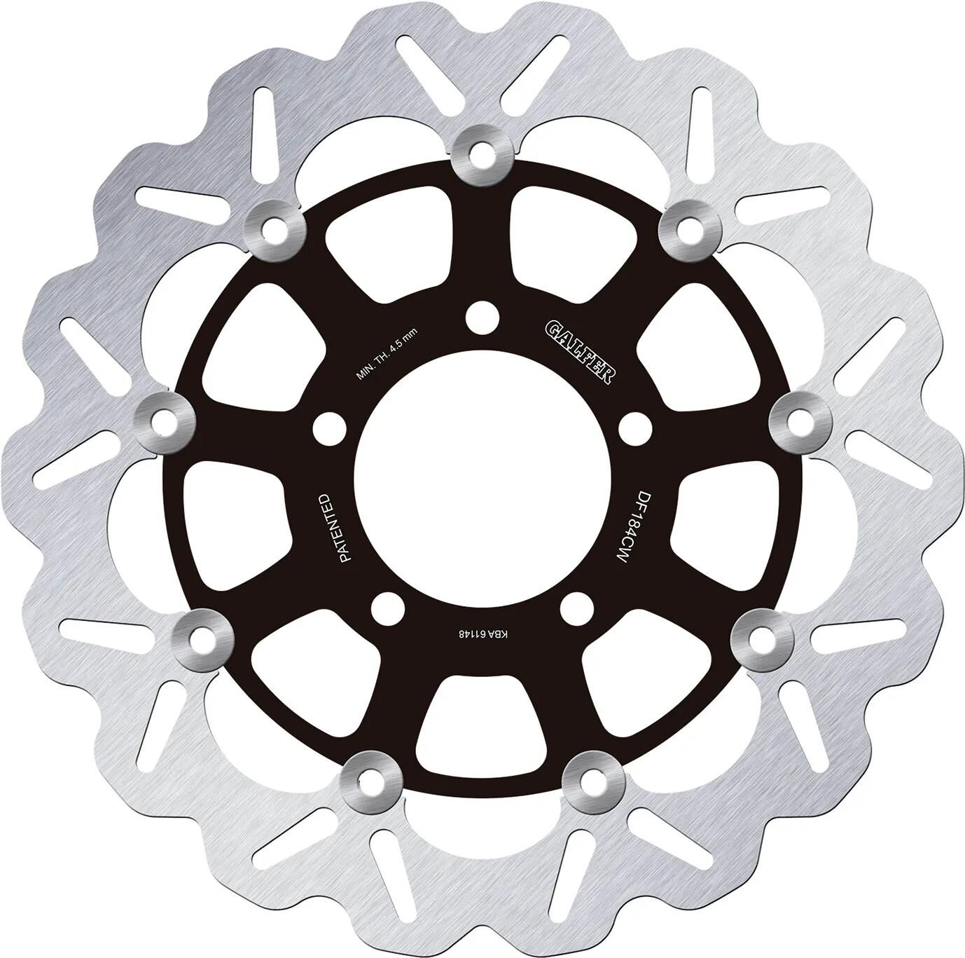 Disque de frein de golf Galfer df184 rotors de frein natation