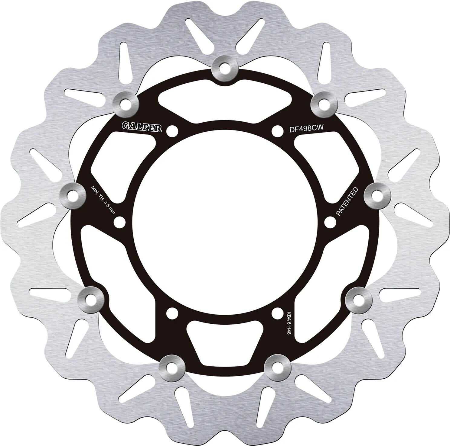 Disque de frein de golf Galfer df498 rotors de frein natation