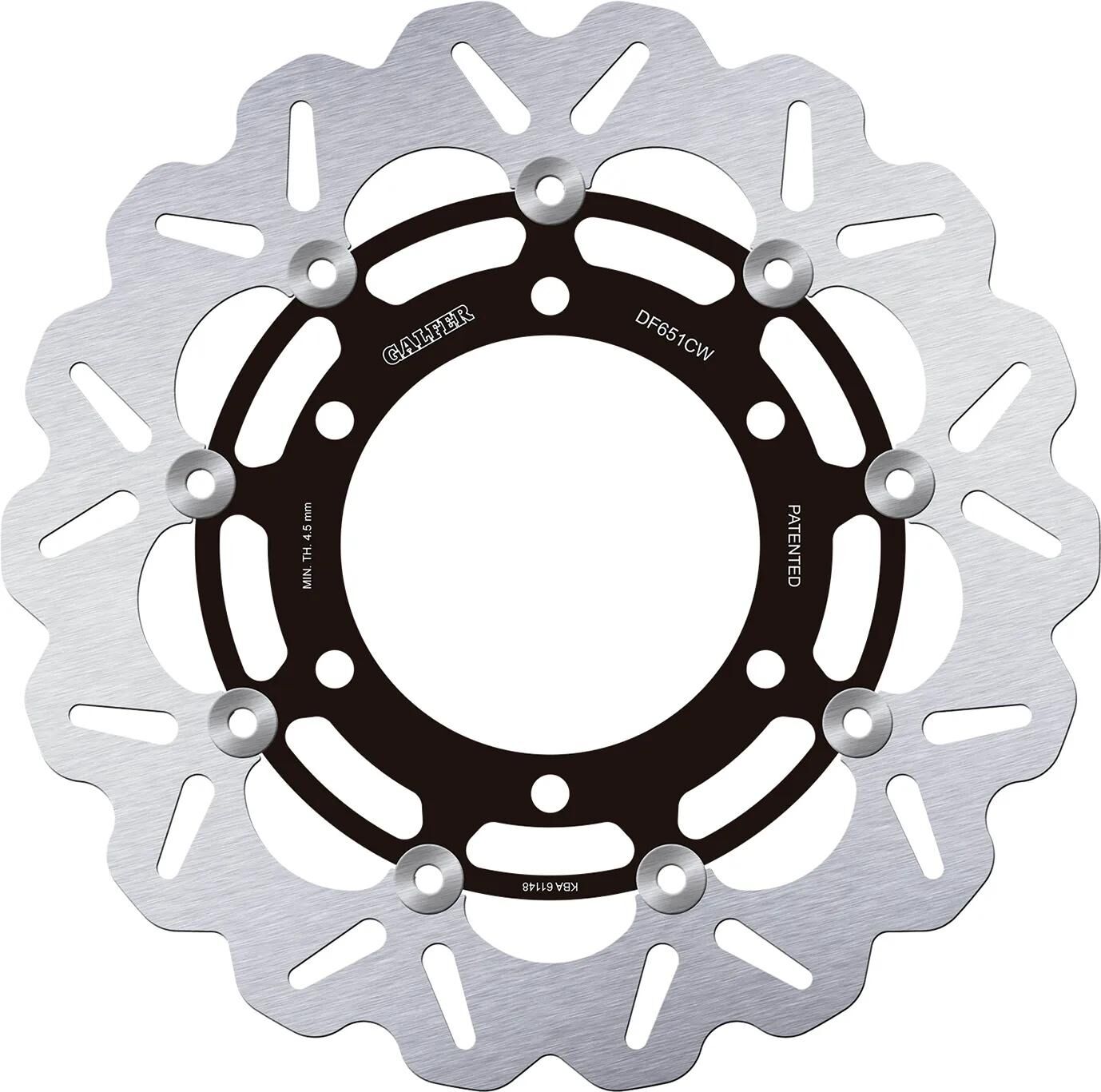 Galfer wave disque de frein df651 rotor rotors de frein natation
