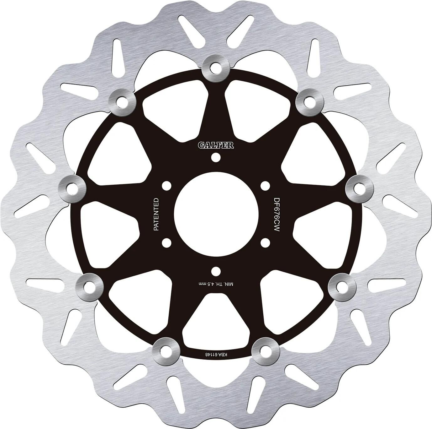 Disque de frein de golf Galfer df676 rotors de frein natation