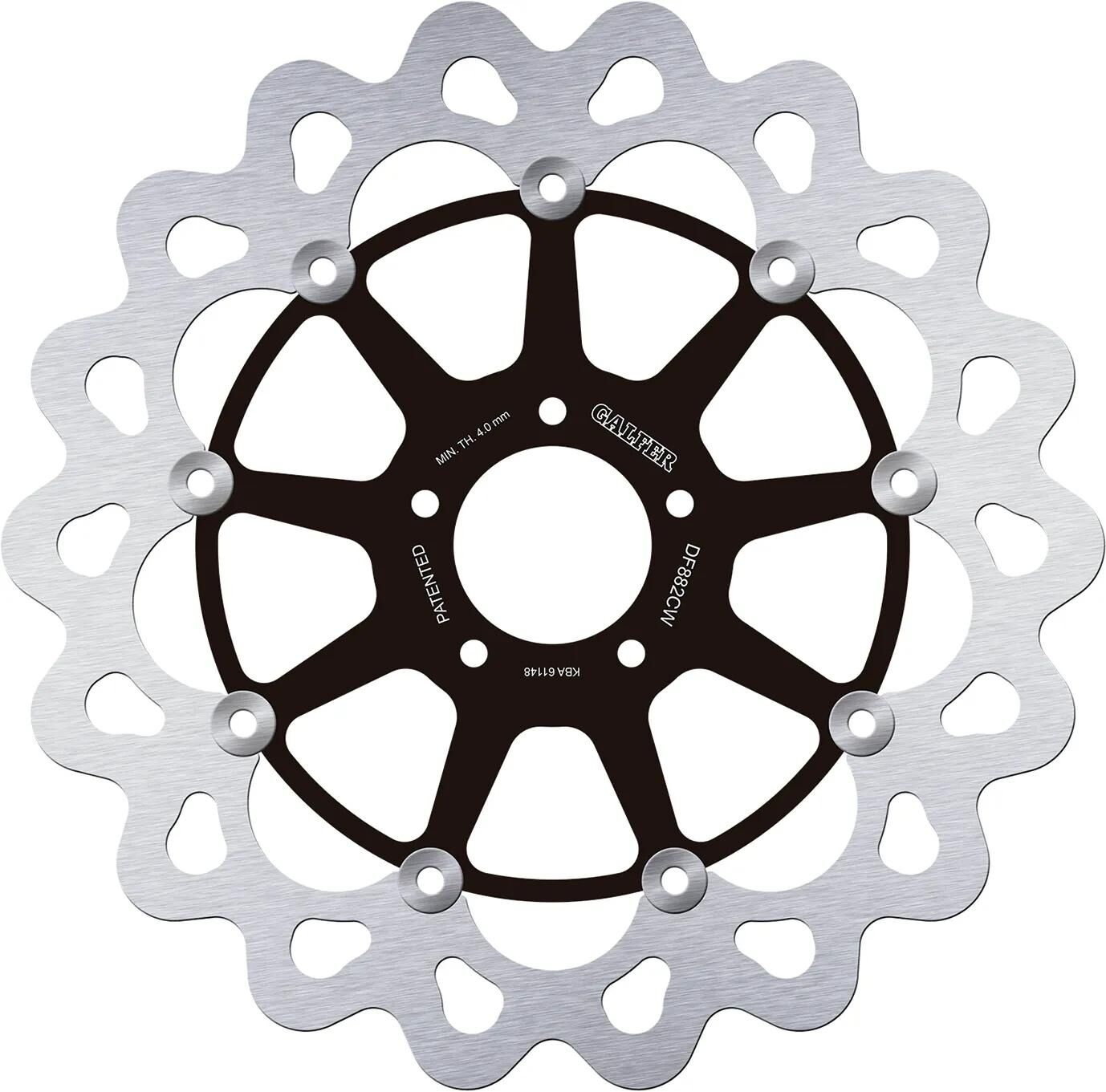 Disque de frein de golf Galfer df882 rotors de frein natation