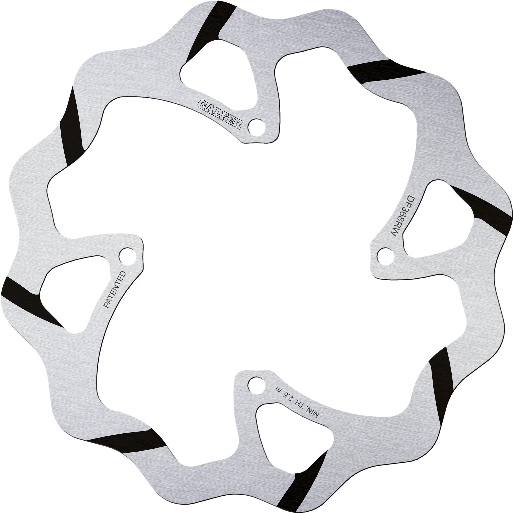 Galfer disque de frein de golf df368 rotors de frein starr rainurés