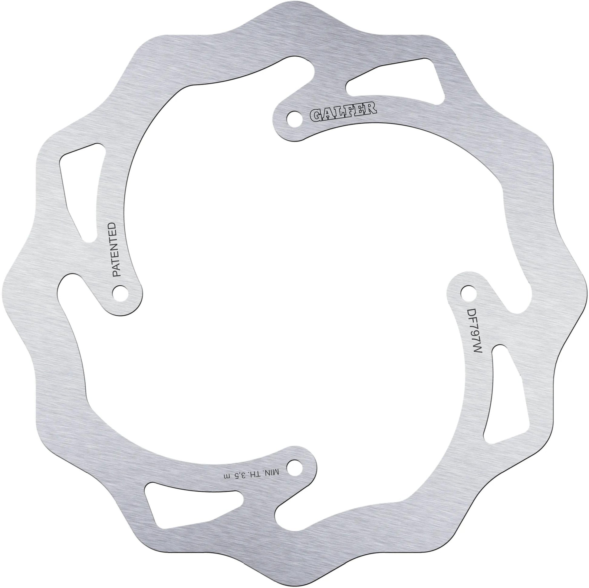 Disque de frein Galfer wave df797 rotor df797 type avec tige rigide