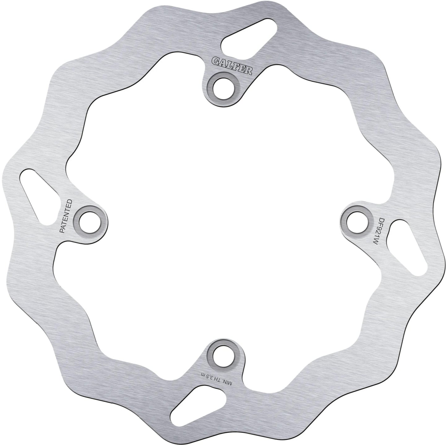 Disque de frein Galfer wave df921 rotor ondulé df921 type w tout-terrain rigide