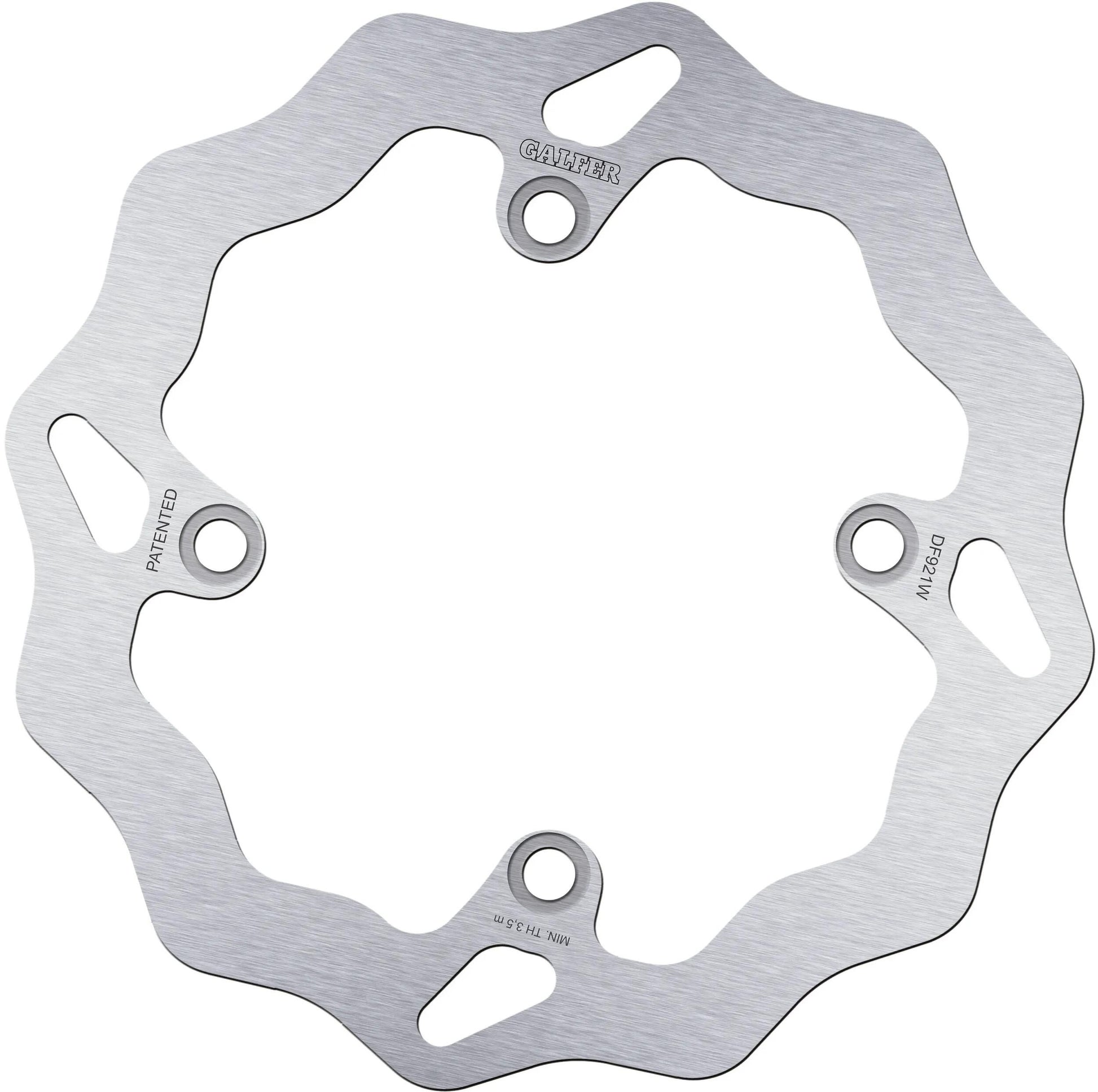 Disque de frein Galfer wave df921 rotor ondulé df921 type w tout-terrain rigide