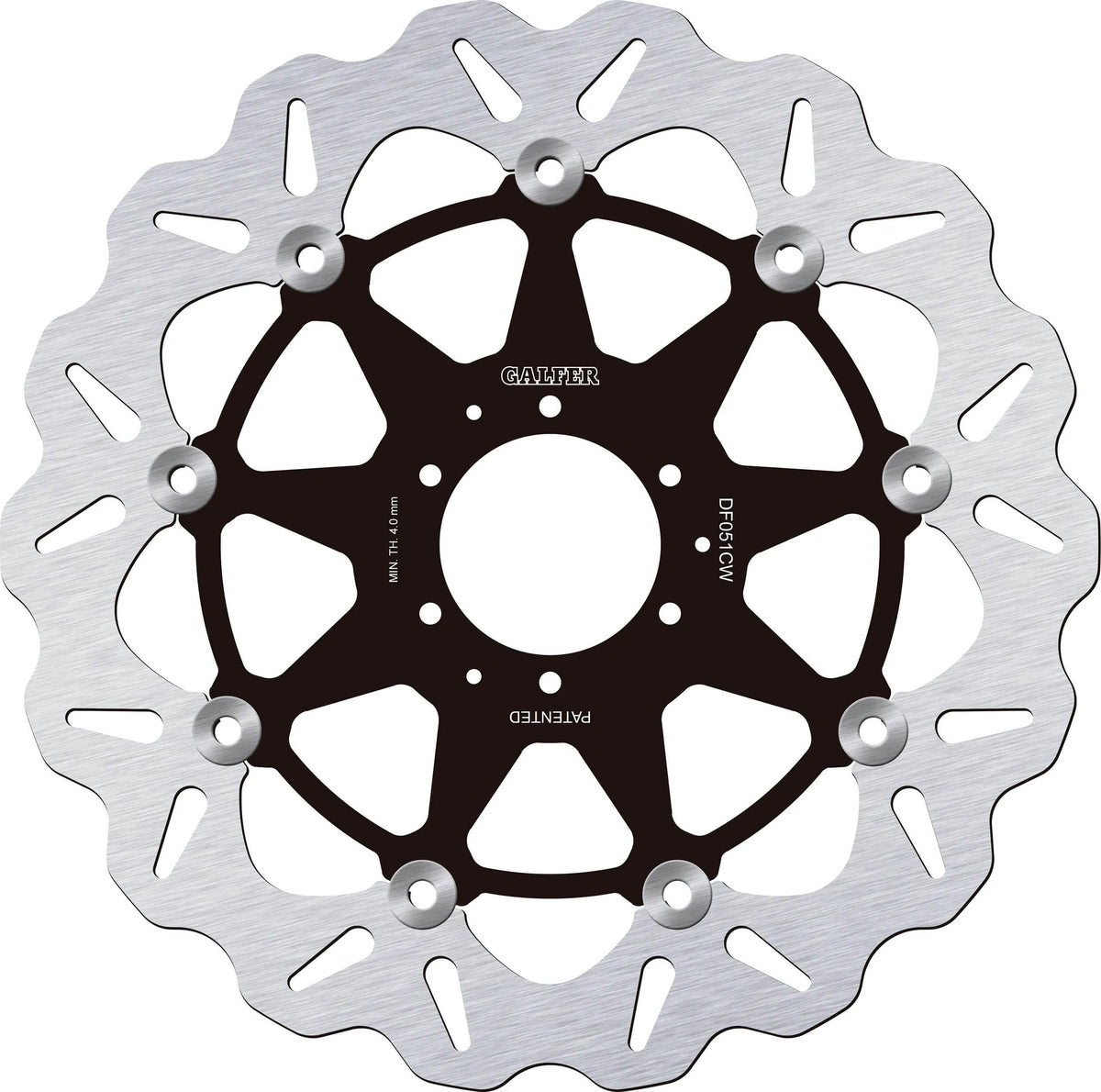 Disque de frein Galfer df051 rotors de frein natation