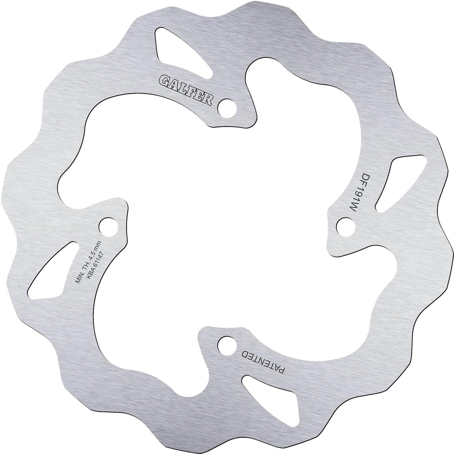 Disque de frein Galfer wave df191 df191 type w rigide