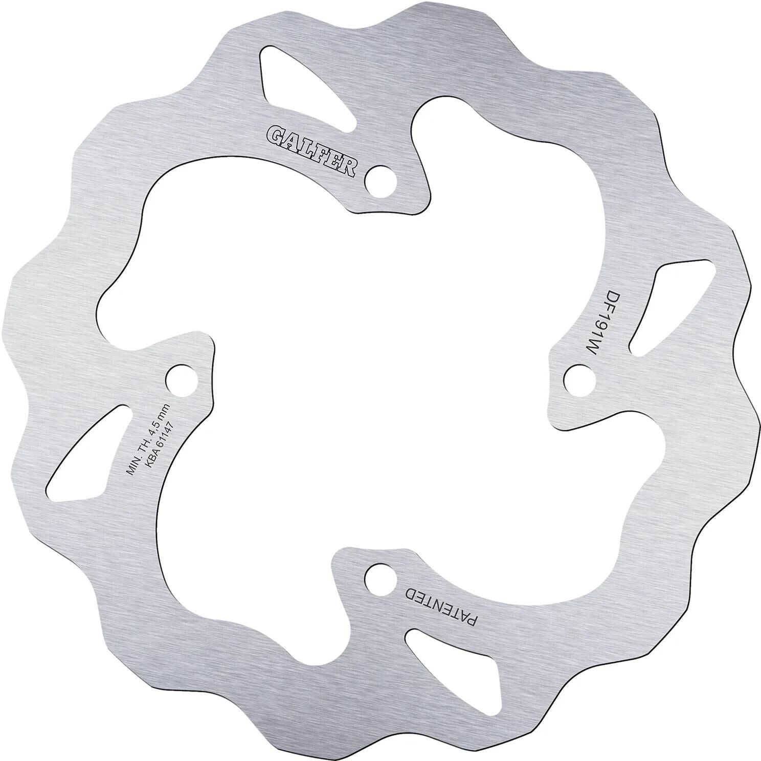 Disque de frein Galfer wave df191 df191 type w rigide