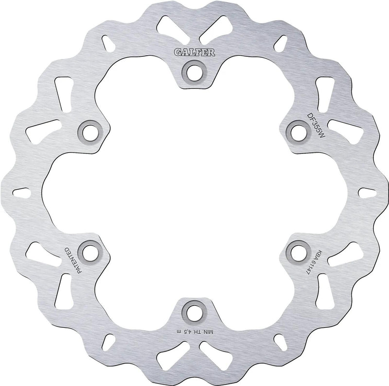 Disque de frein Galfer wave df355 rotor df355 type w rigide