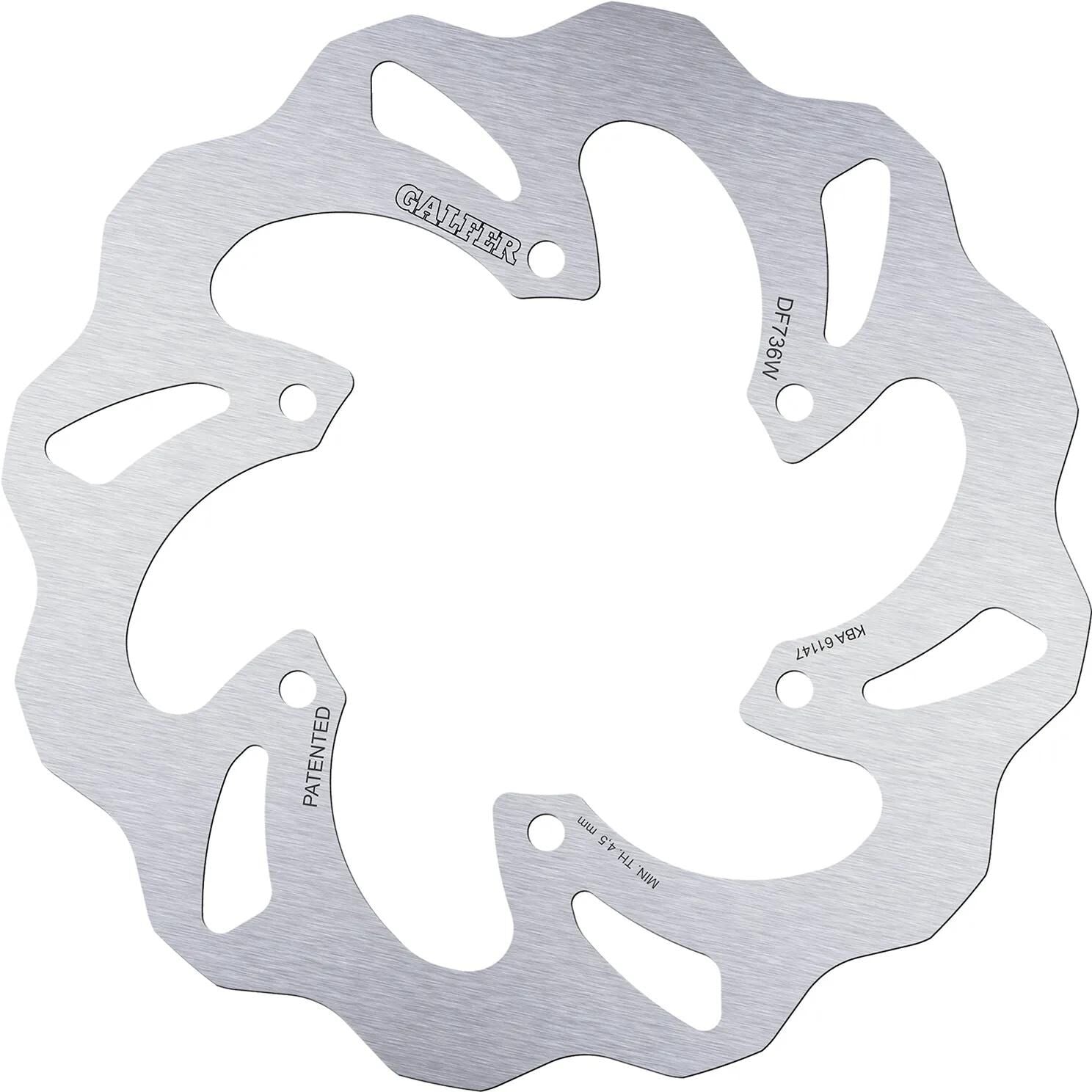 Disque de frein Galfer wave df736 rotors de frein starr r90r