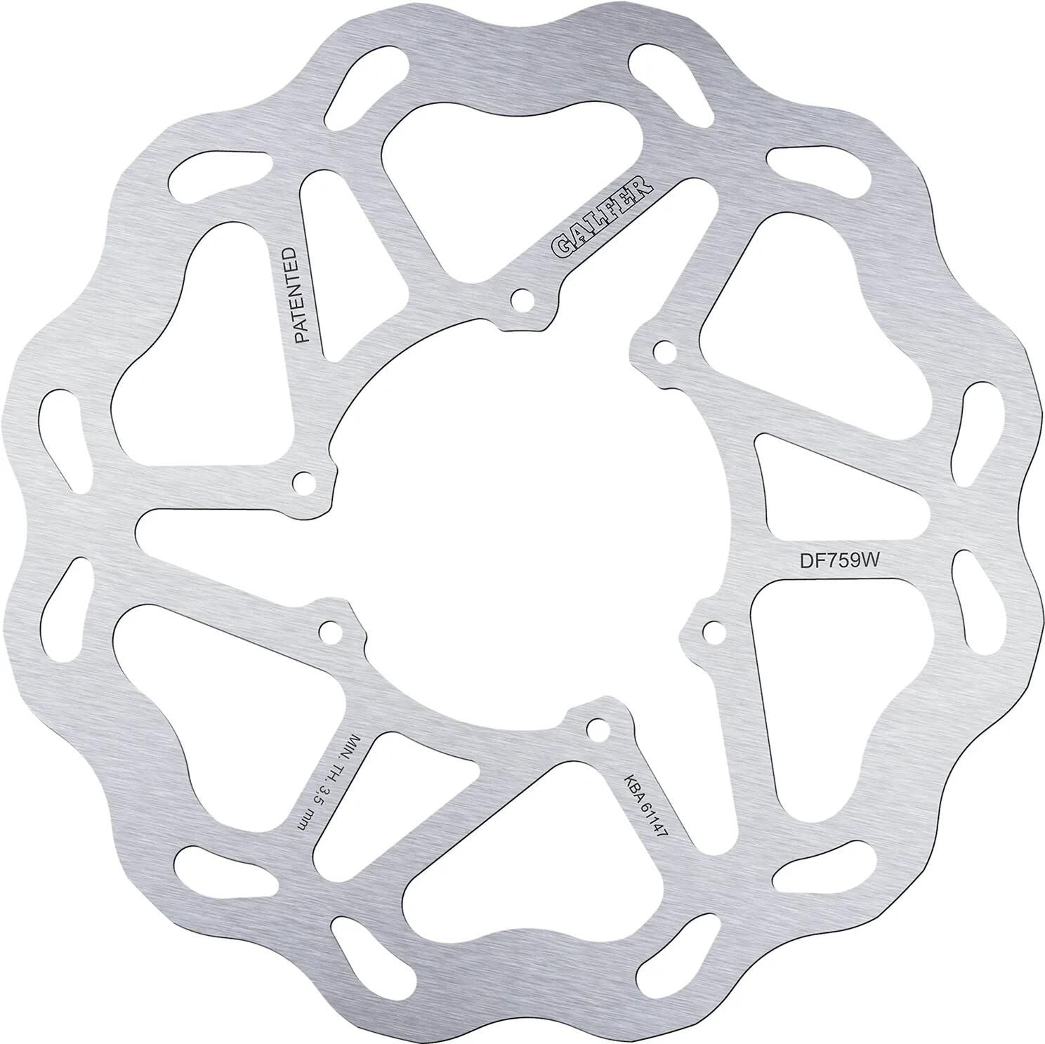 Galfer wave disque de frein df759 rotor df759 type w rigide